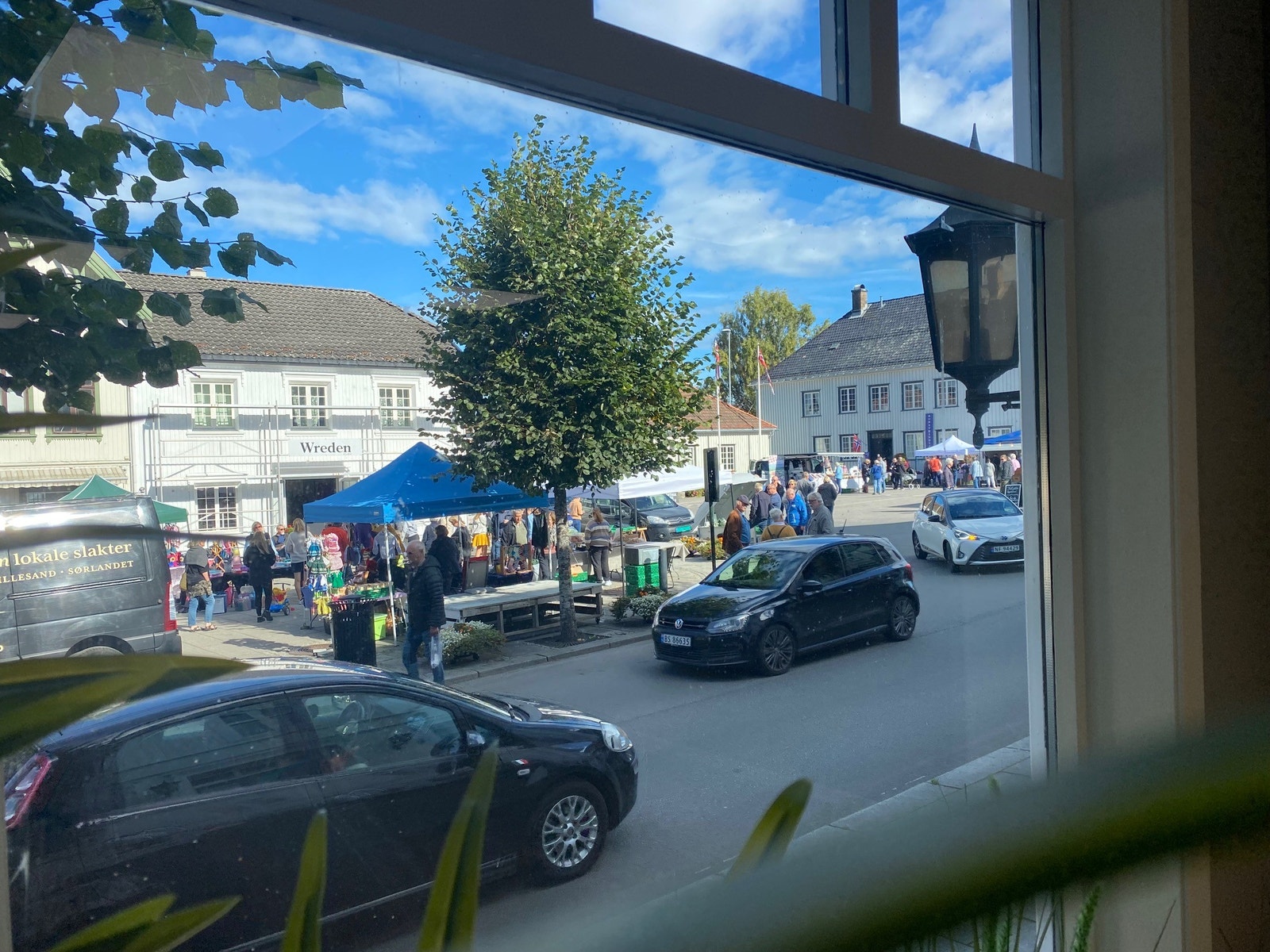 Fra et av markedene på Torget Galleribilde