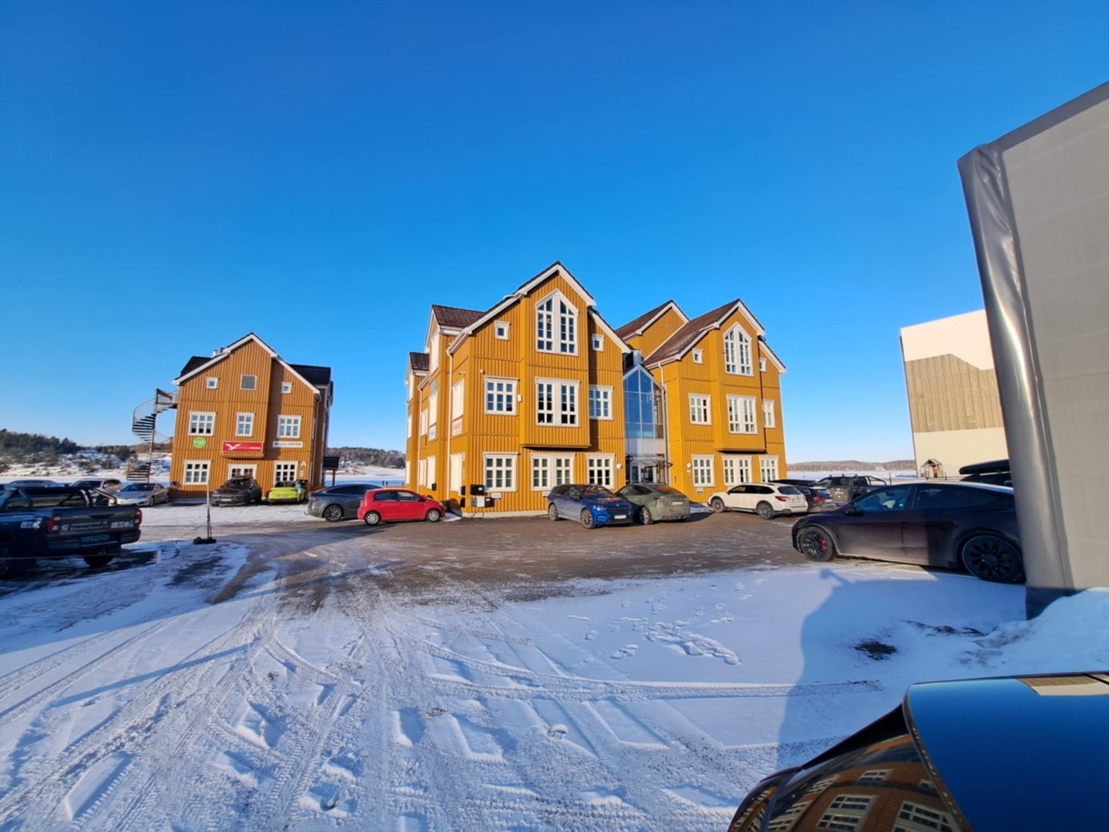 Fasade bygg A og B Galleribilde