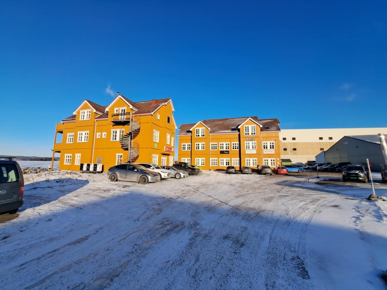 Fasade bygg A og B Galleribilde