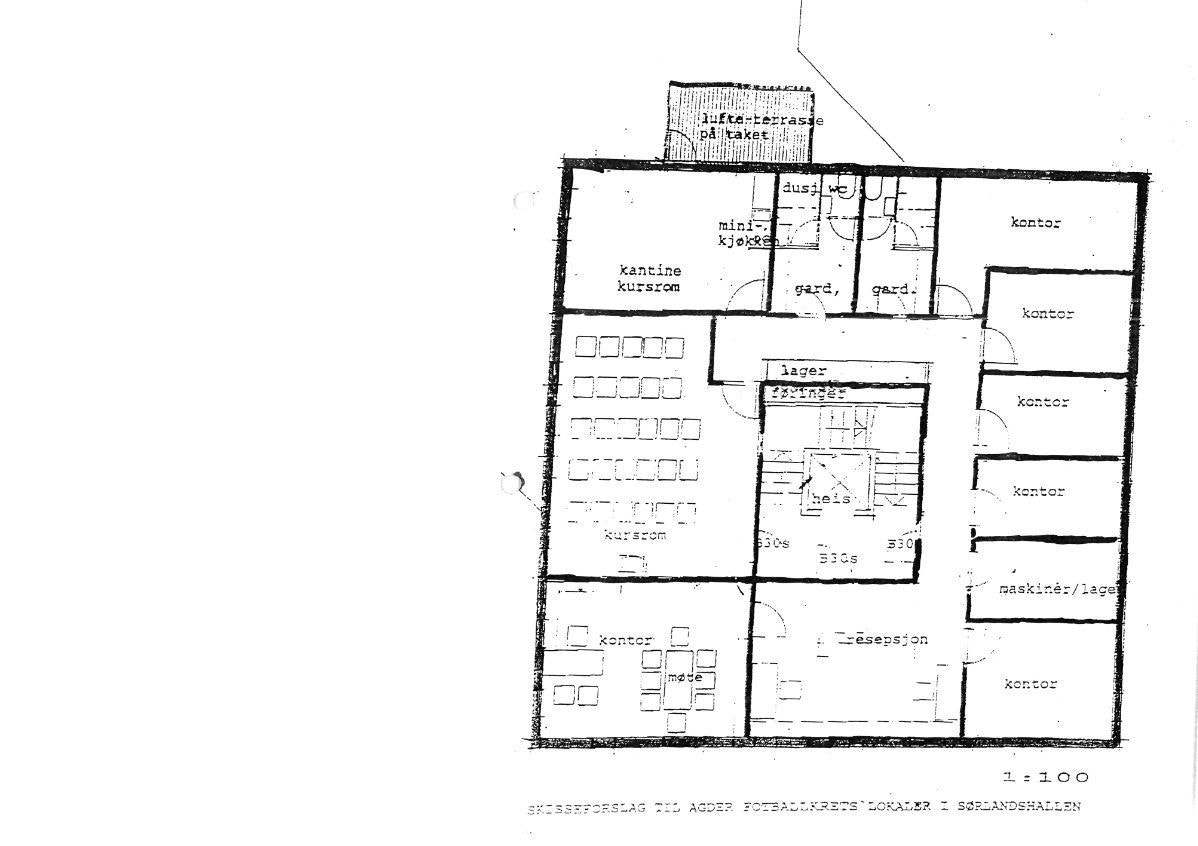 Planløsning. Galleribilde
