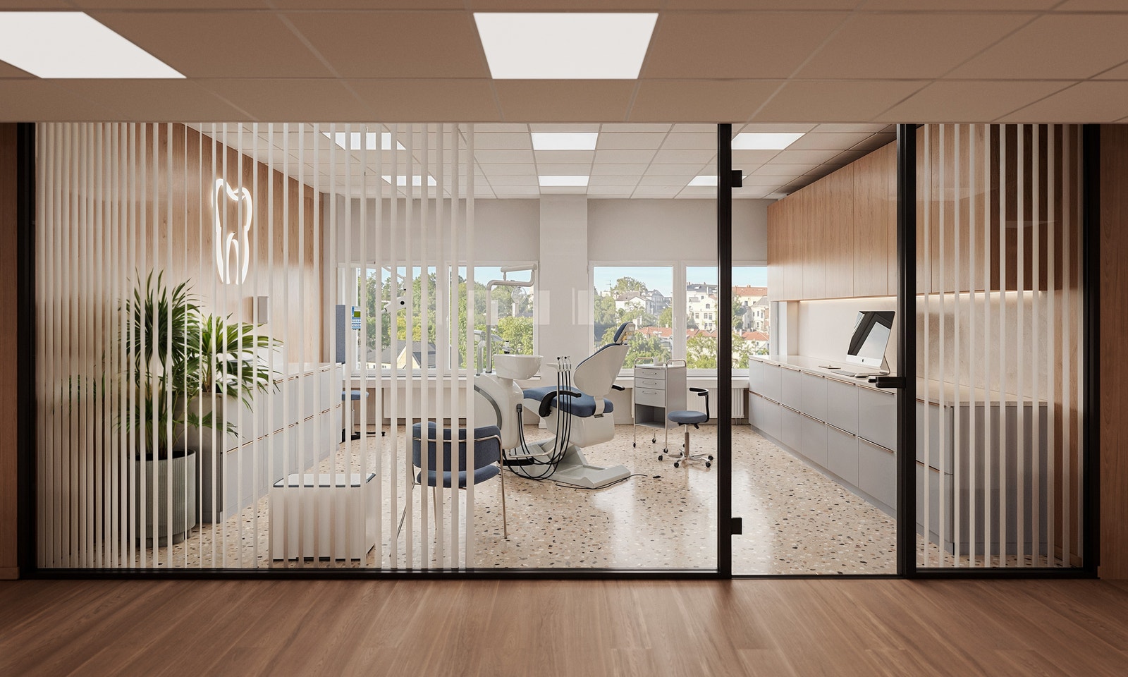 Illustrasjon - tannlege. Galleribilde