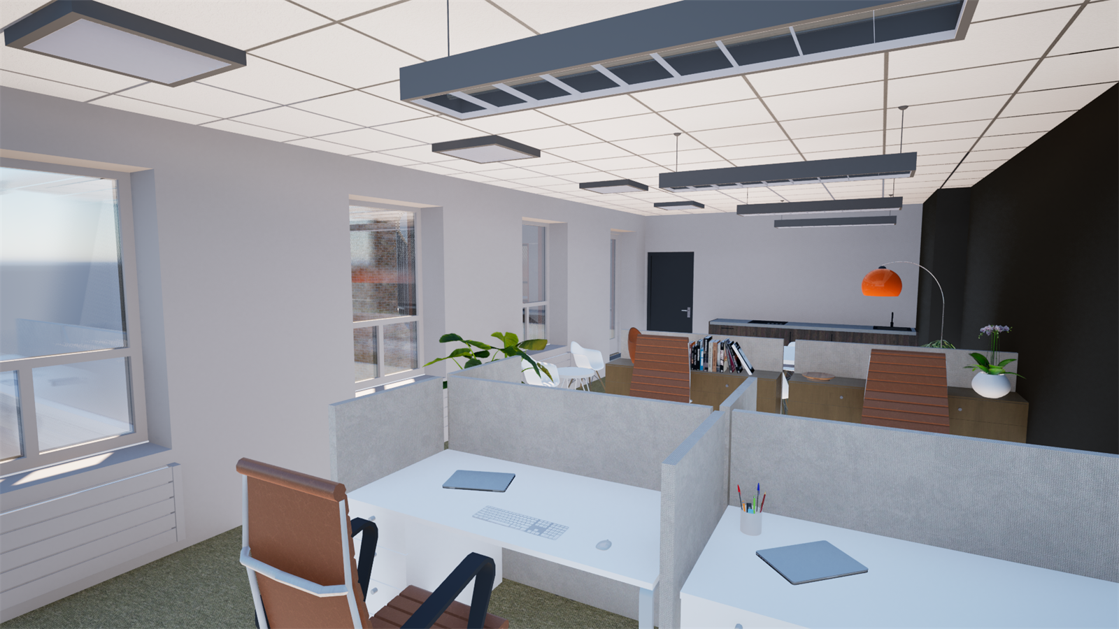 Mulig løsning kontorareal Galleribilde