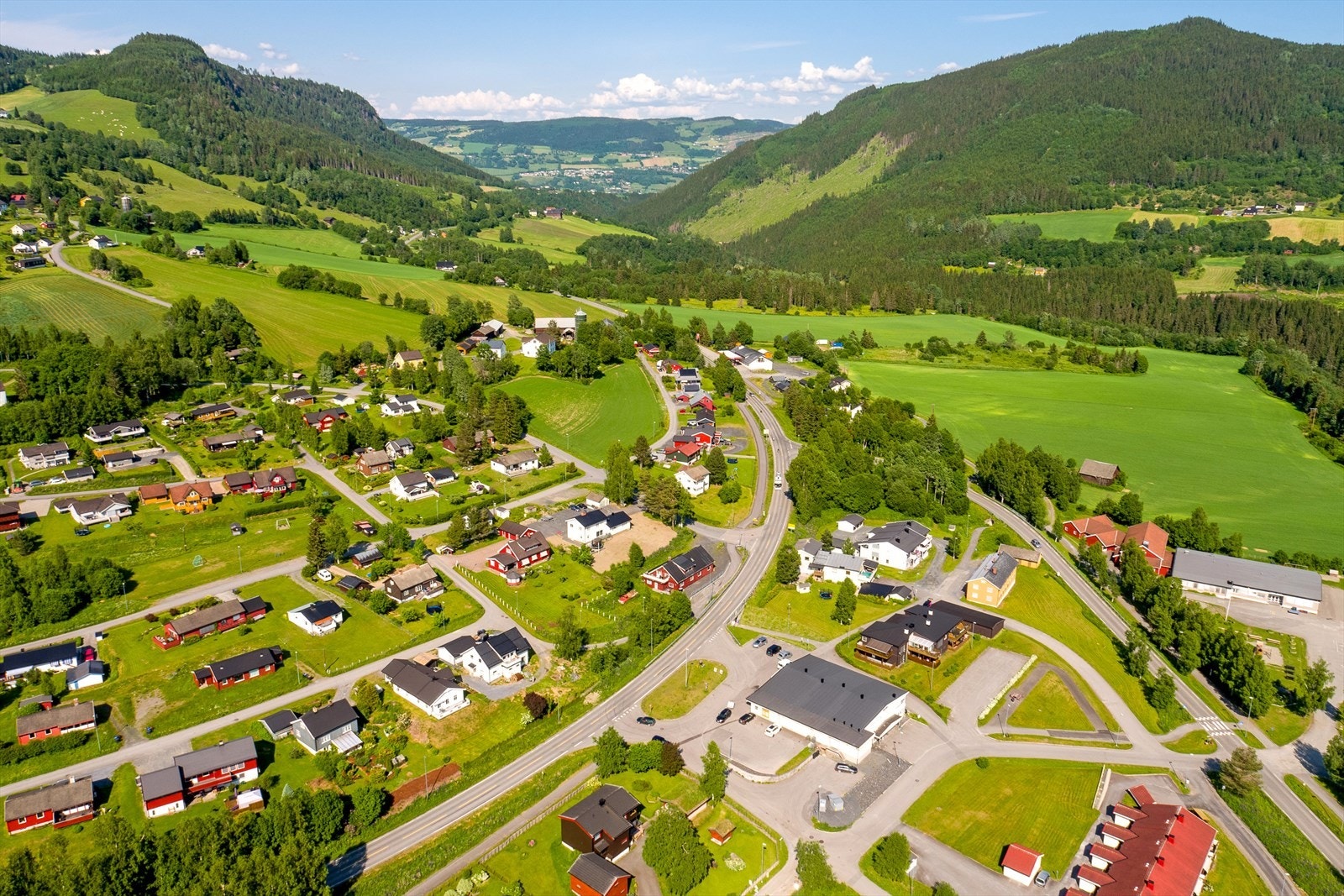 Coop Prix-bygget på Forset Galleribilde