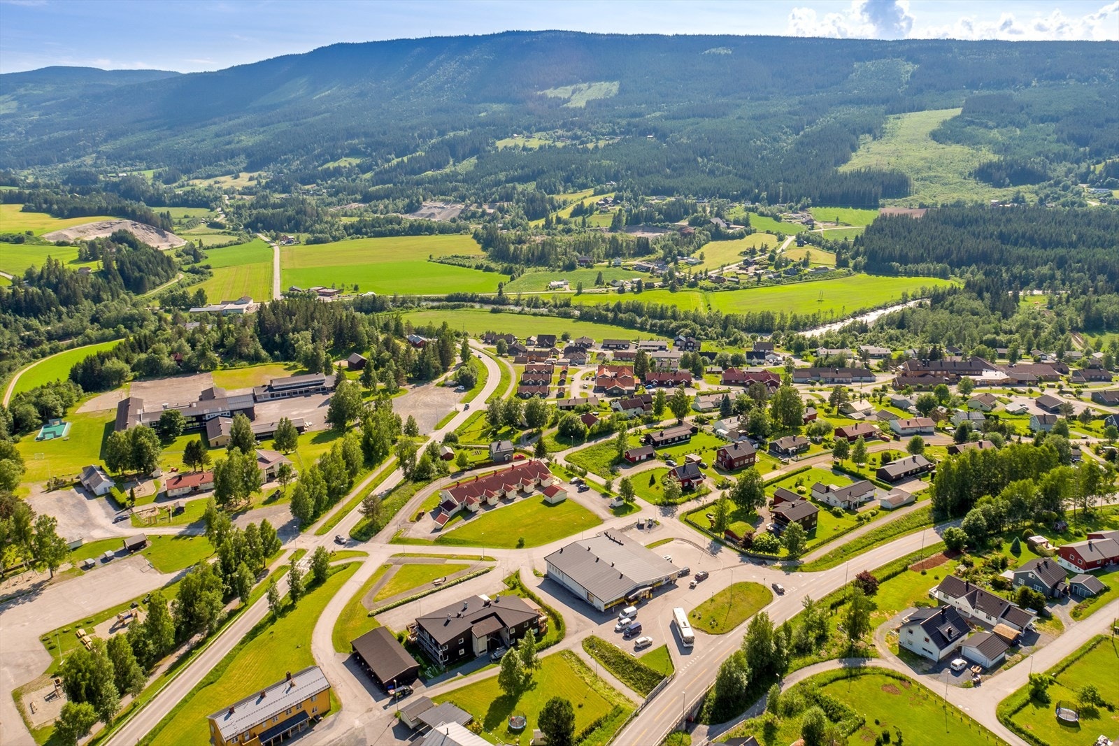 Coop Prix-bygget på Forset Galleribilde
