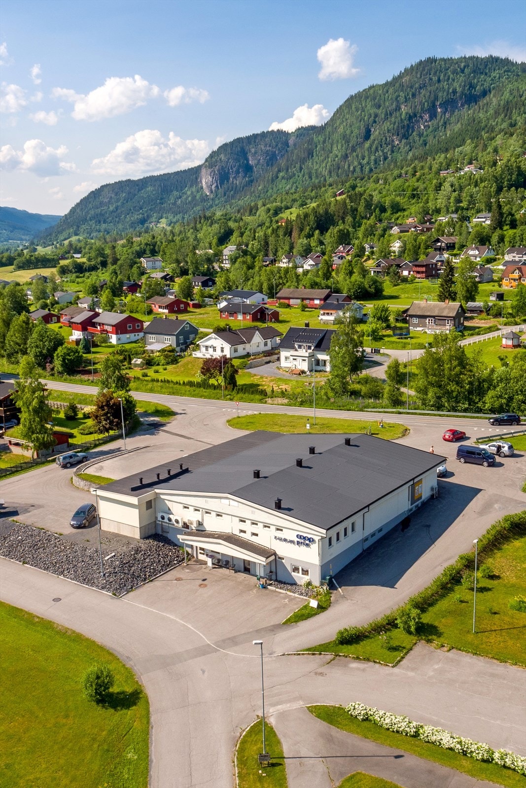 Coop Prix-bygget på Forset Galleribilde