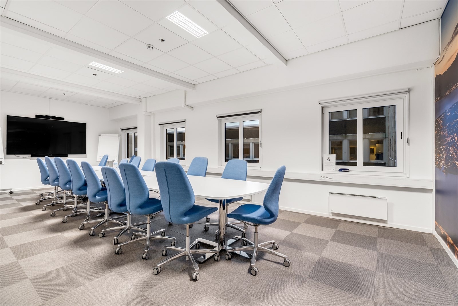 Stort moderne møterom Galleribilde