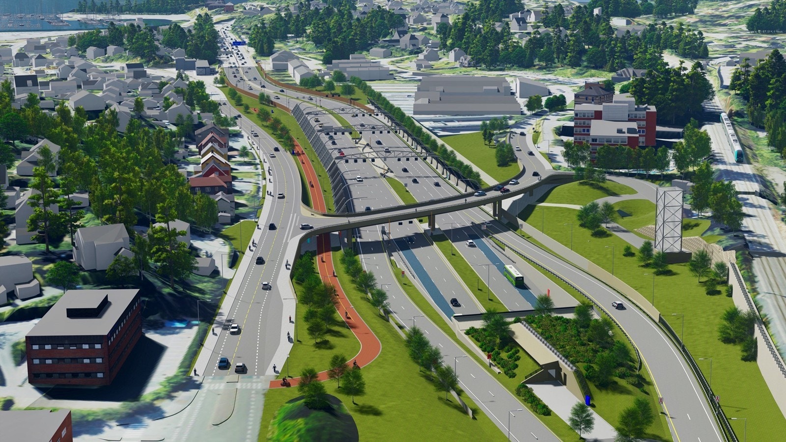 Illustrasjons oversikts bilde for planer på området. Galleribilde