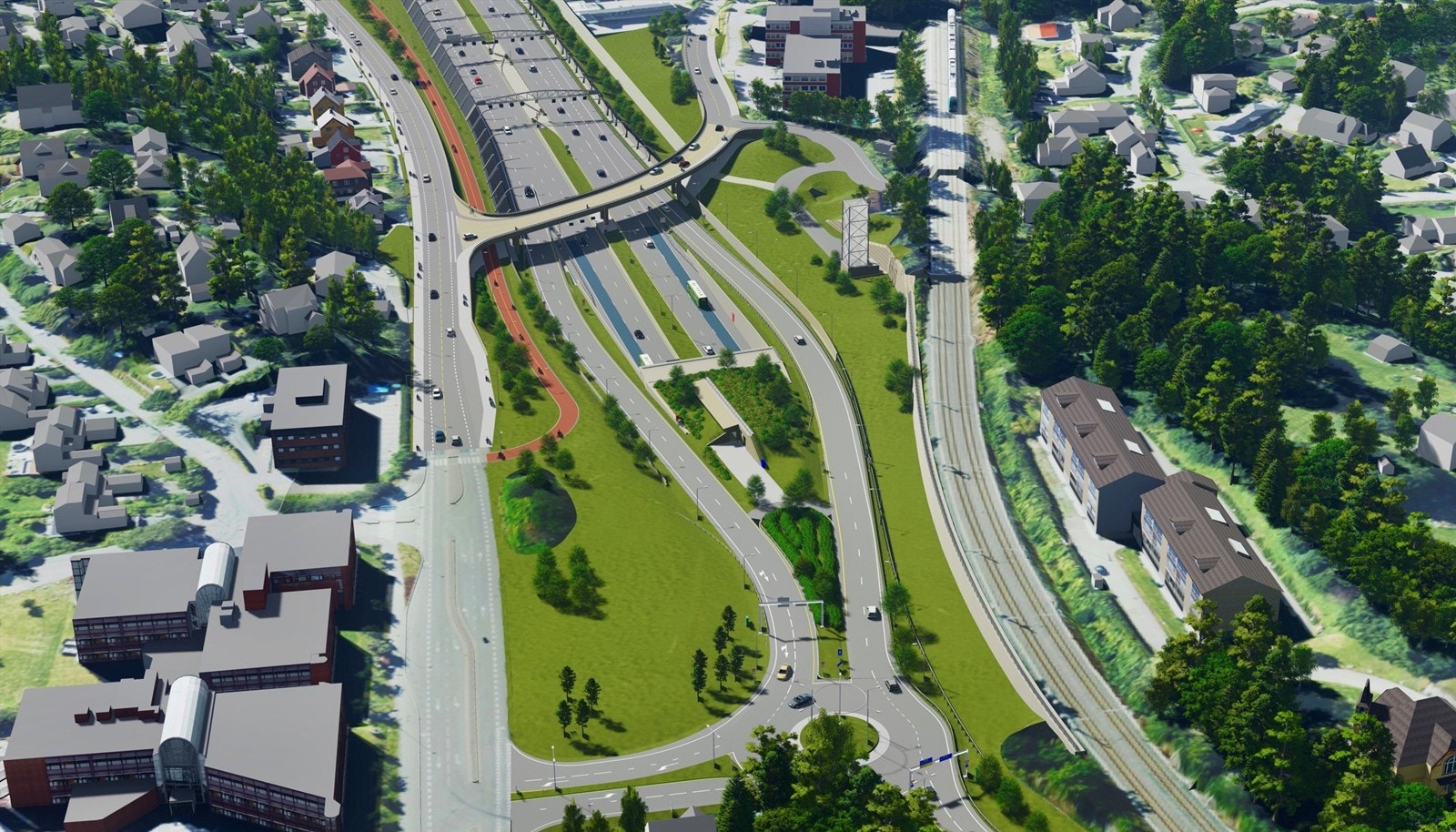 Illustrasjons oversikts bilde for planer på området. Galleribilde