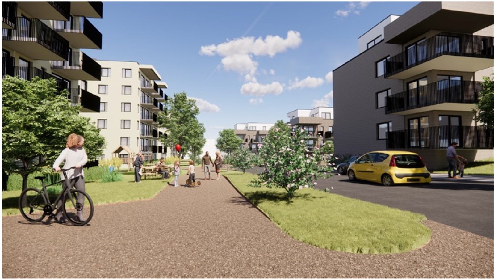 Illustrasjonsbilde utarbeidet av Enerhaugen Arkitektkontor Galleribilde