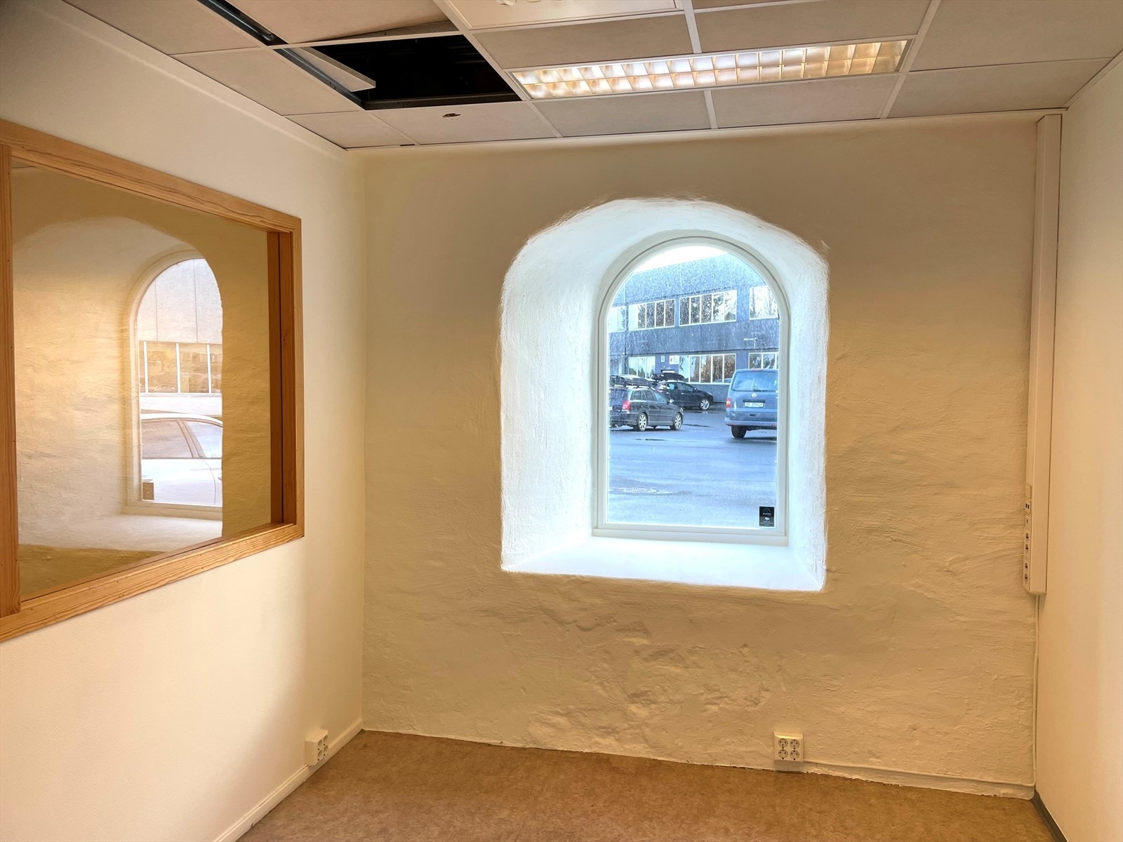 Fjøs kontor. Galleribilde