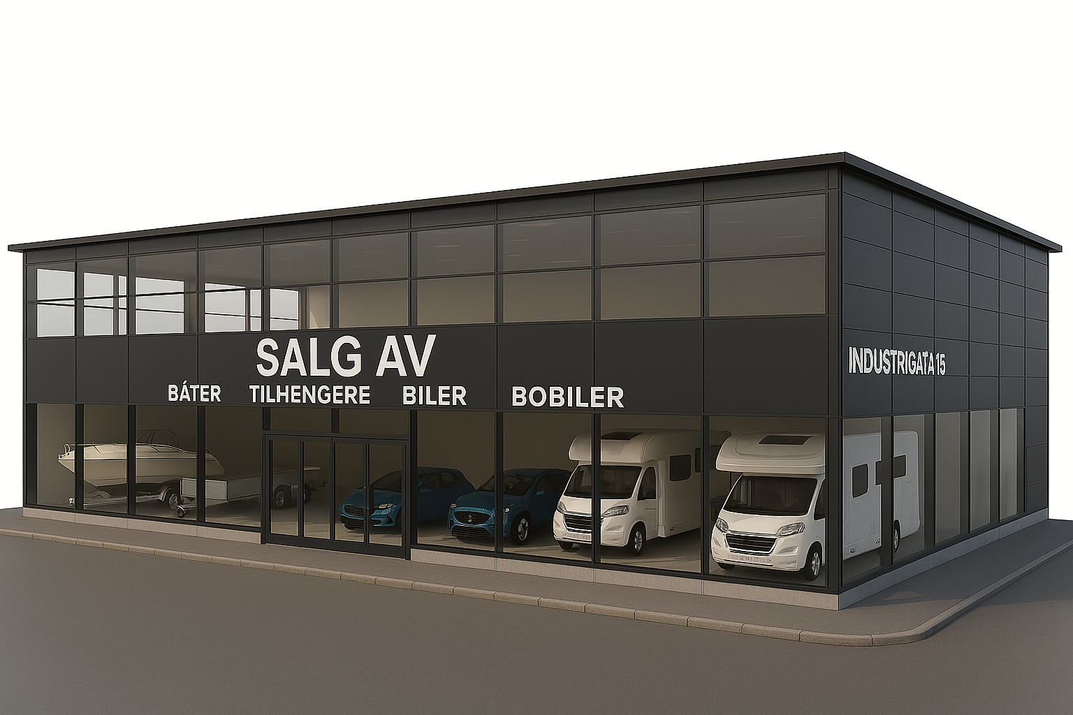 Eksempel bygg Galleribilde