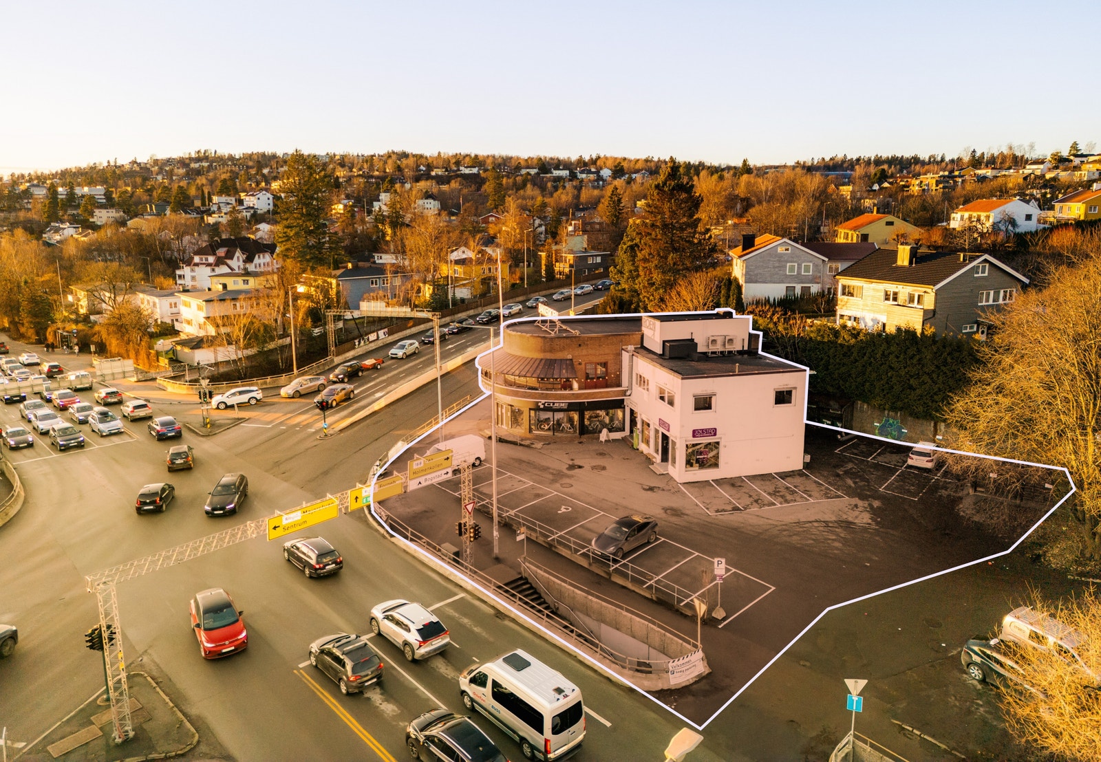 Omtrentlig eiendomsgrense Galleribilde