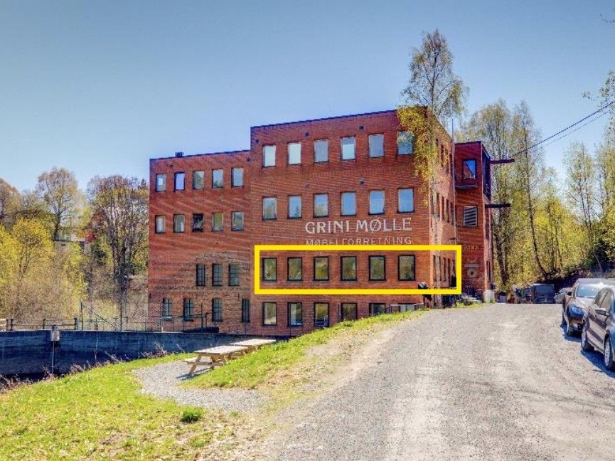 Kontorlokale bakkeplan 140 kvm Galleribilde