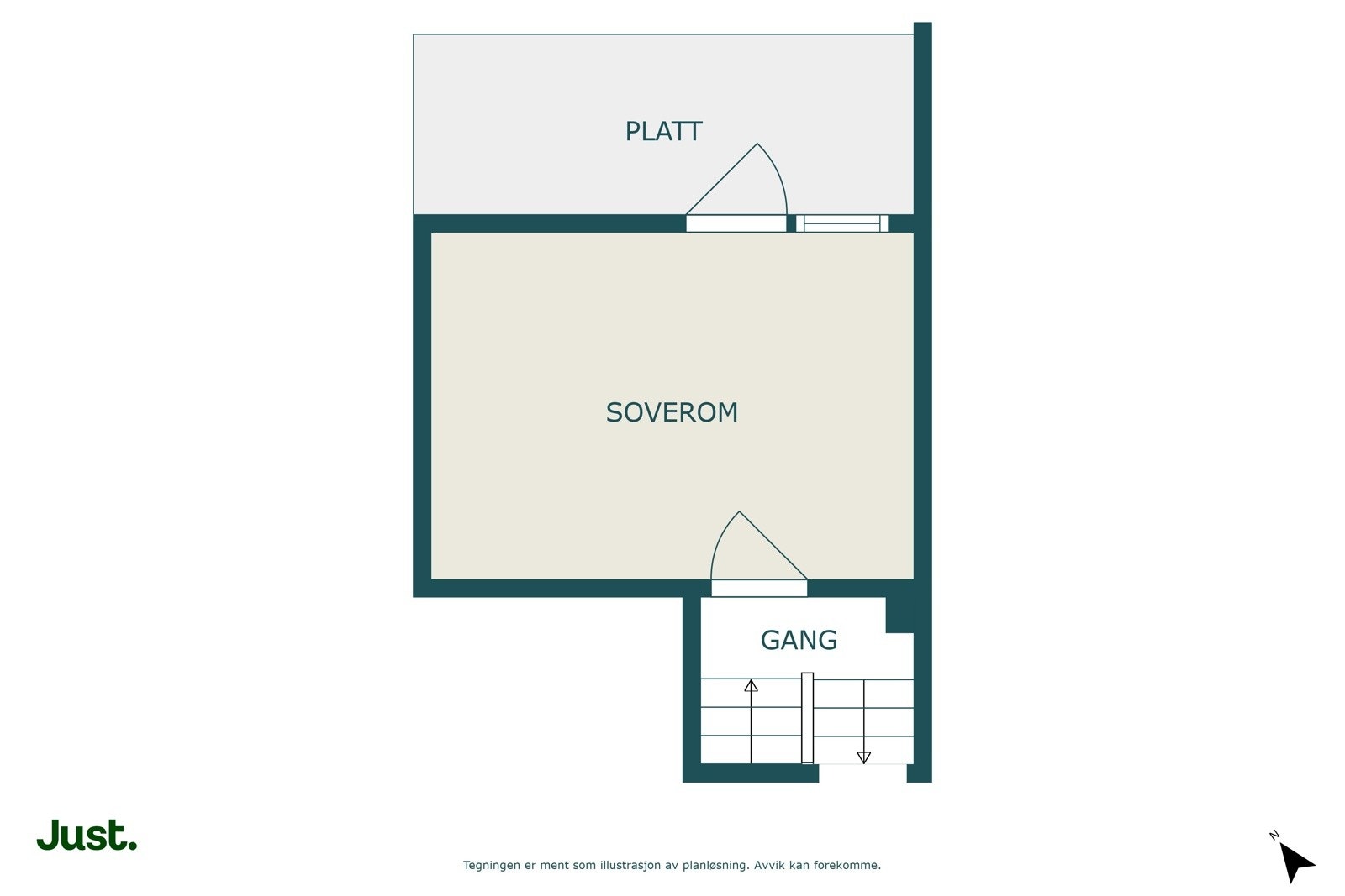 2.etg Parkgata 37B Galleribilde