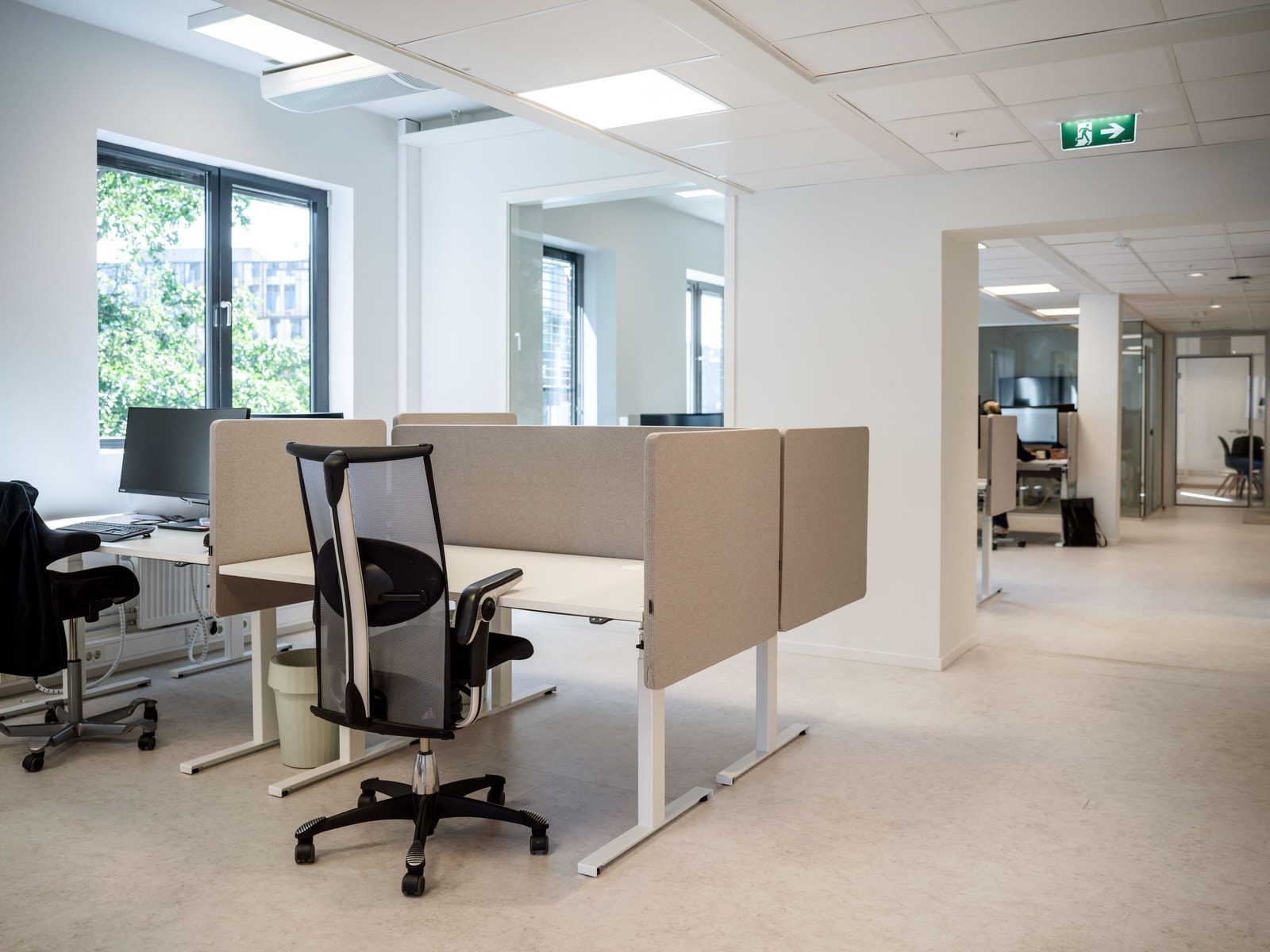 Referanselokaler fra nyoppussede lokaler i nabobygget, Nydalsveien 30A, Kunde: Alfa Sko Galleribilde