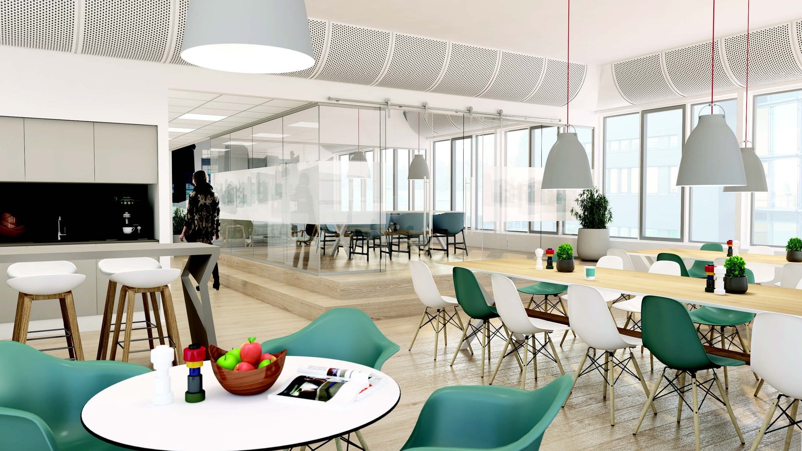 Illustrasjon: Eksempel på en løsning for ny kontorbruker. Galleribilde