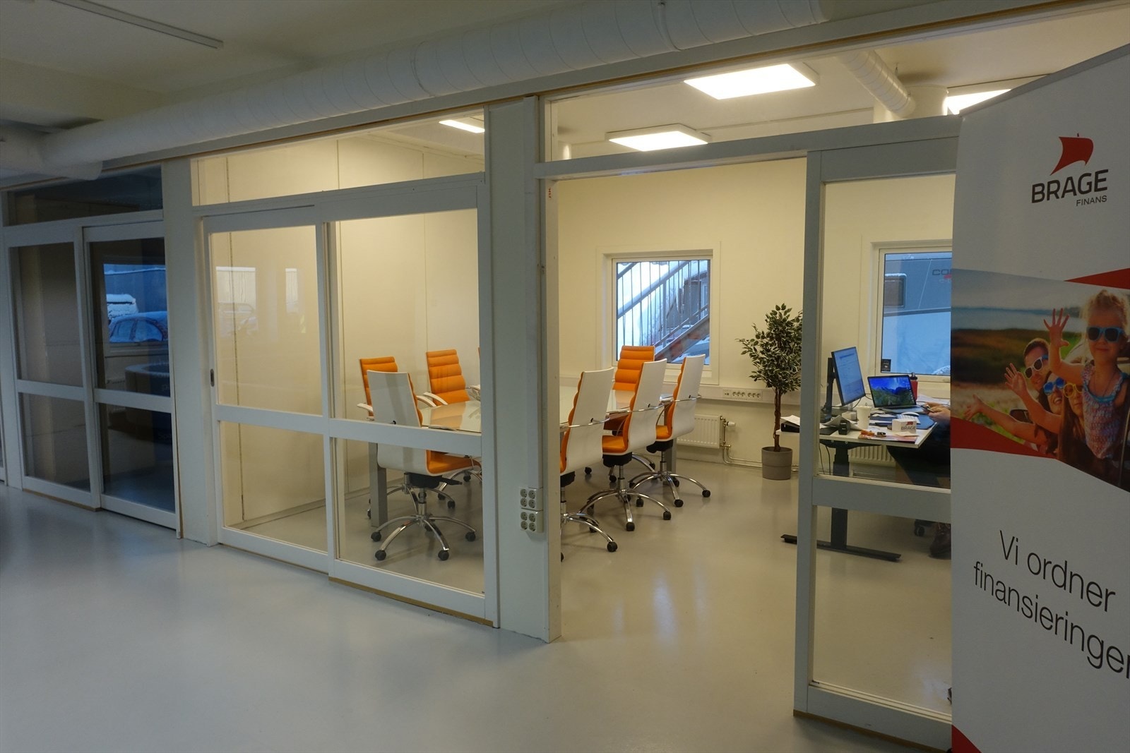 Innredet kontor Galleribilde