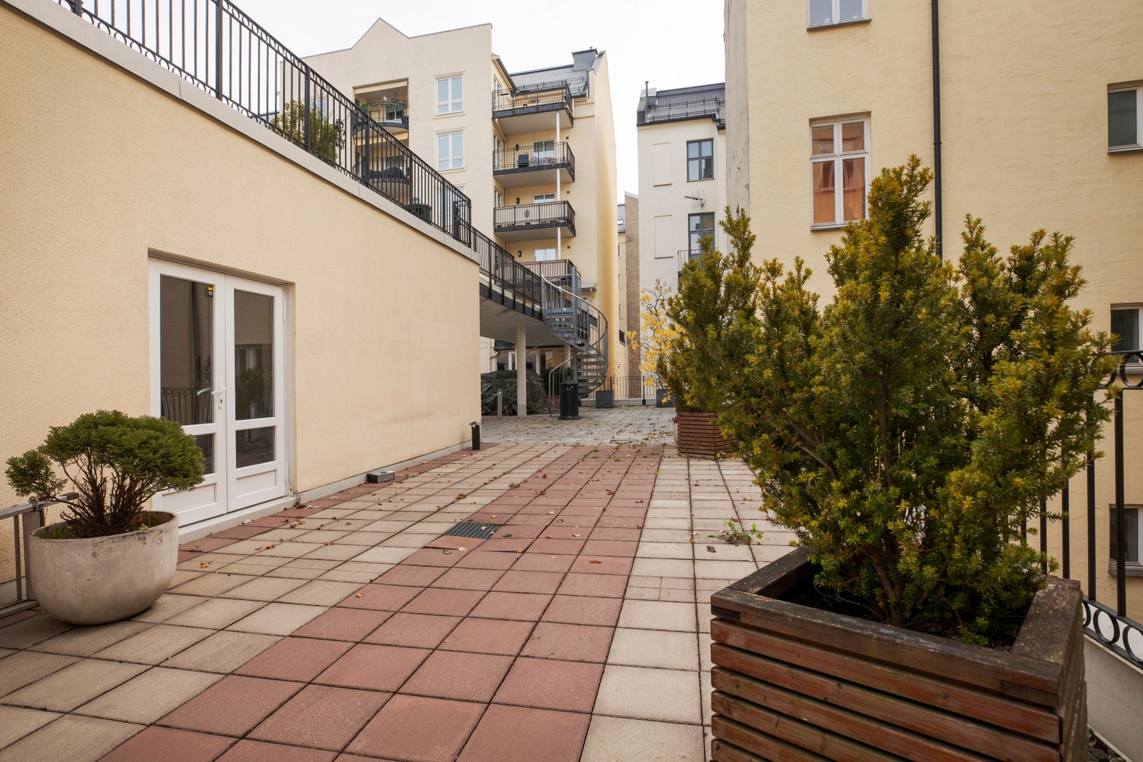 Tilgang til felles takterrasse. Galleribilde