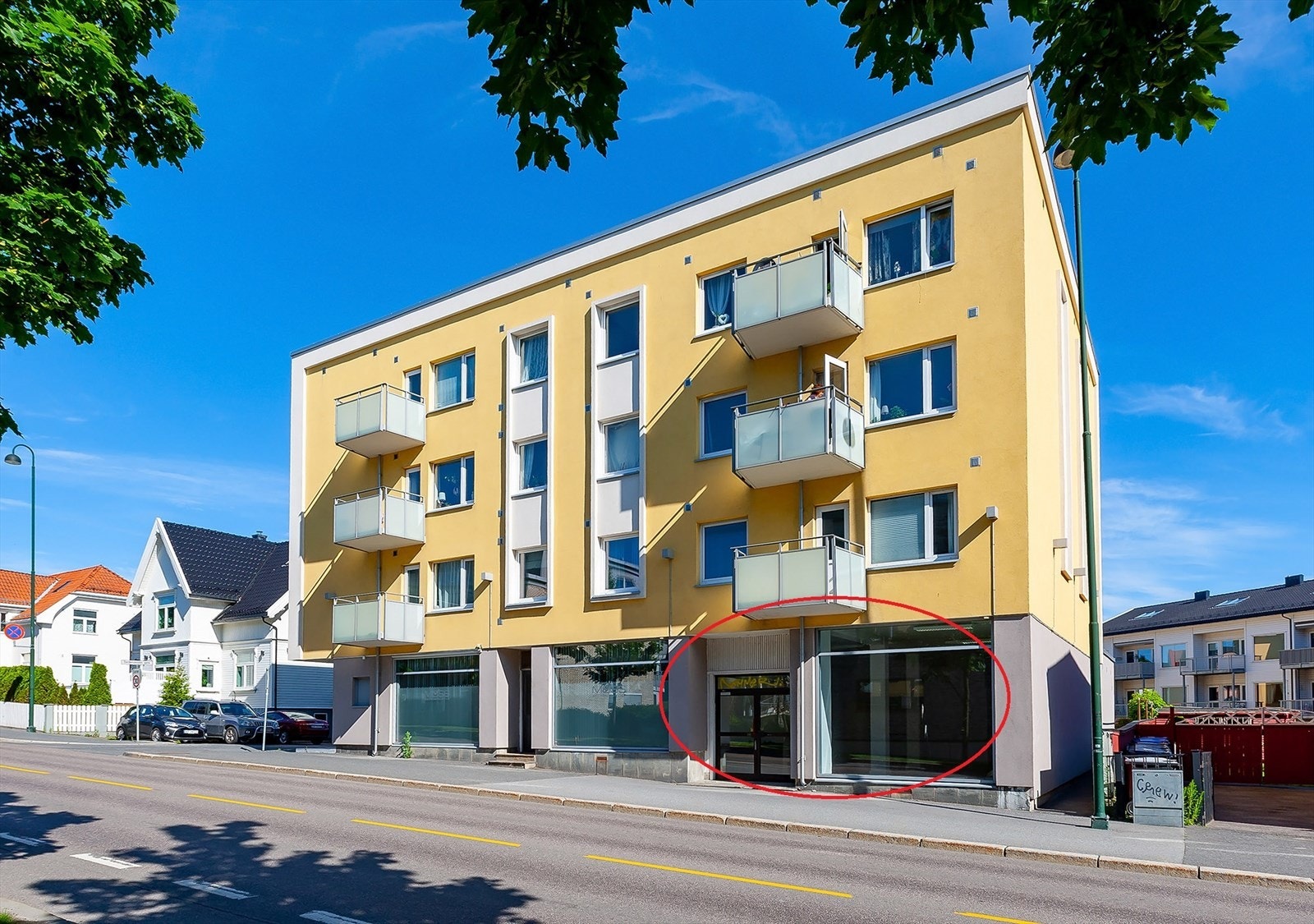 Fasadebilde Galleribilde