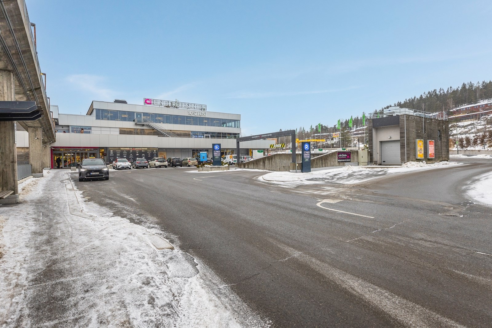 Lokalene har beliggenhet i Linderud Senter Galleribilde