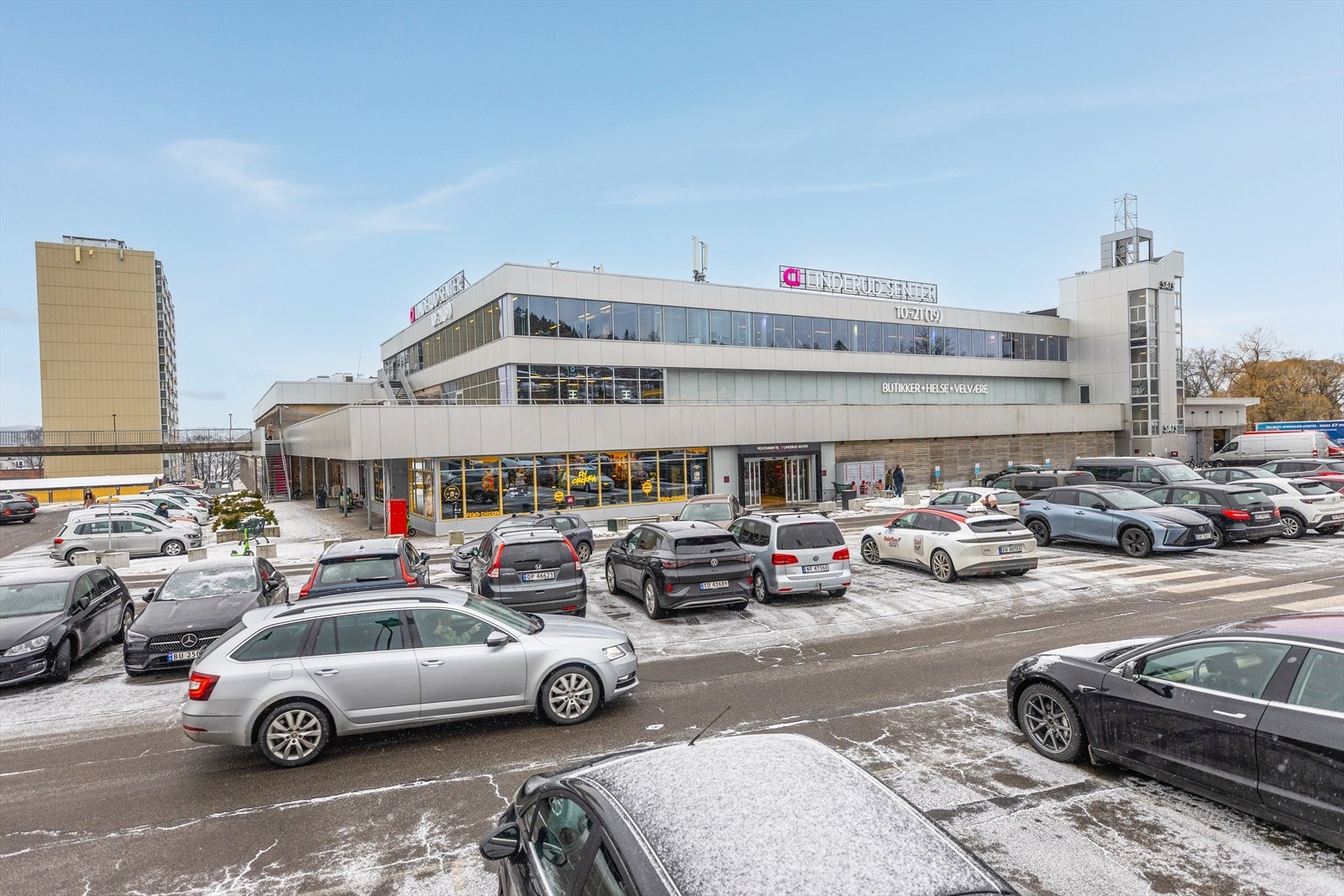 Lokalene har beliggenhet i Linderud Senter Galleribilde