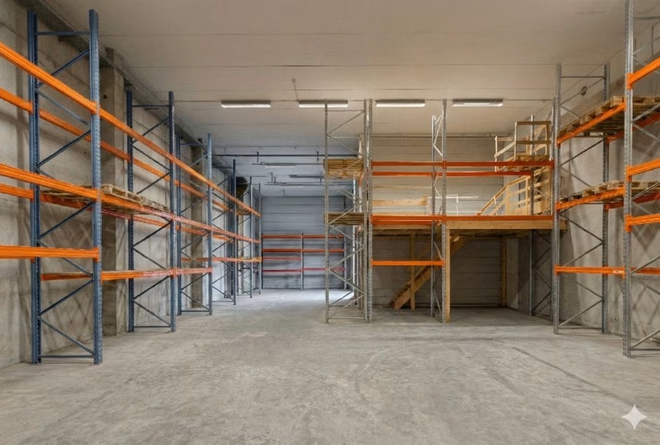 Lager på ca. 438 kvm Galleribilde