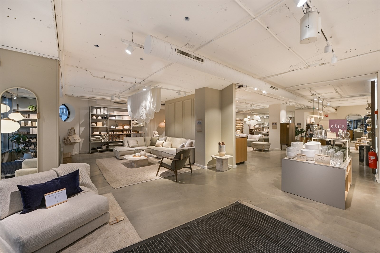 Salgsareal 1. etg. Galleribilde