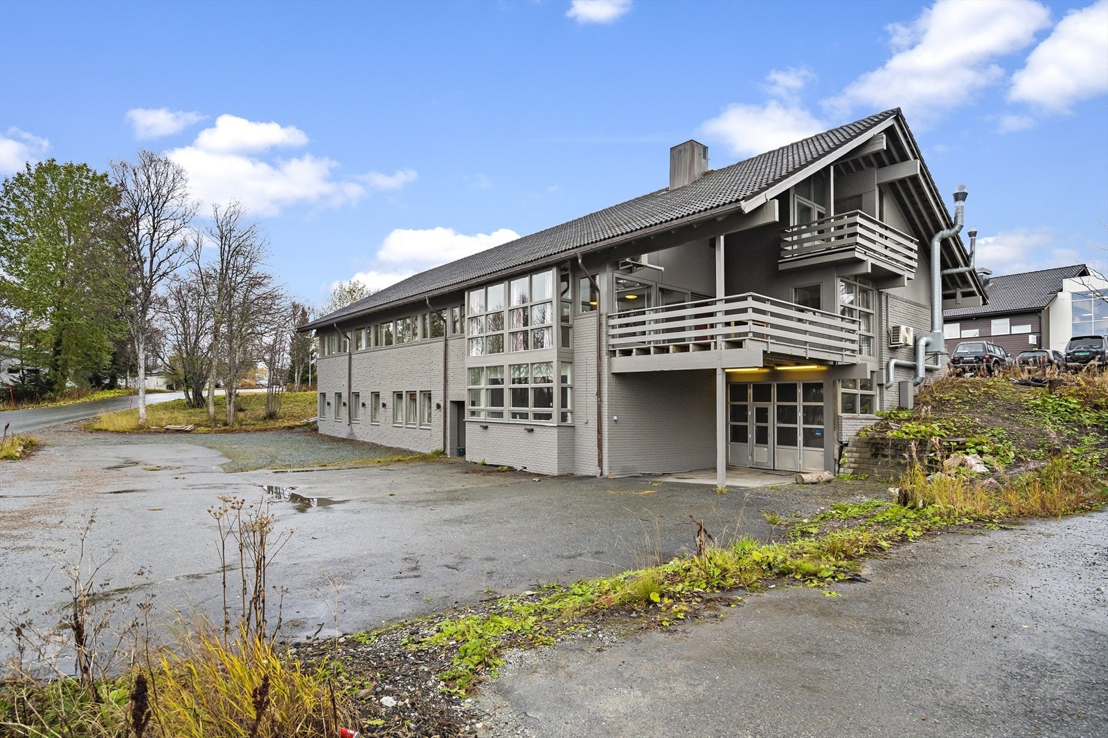 Bygget er nymalt Galleribilde