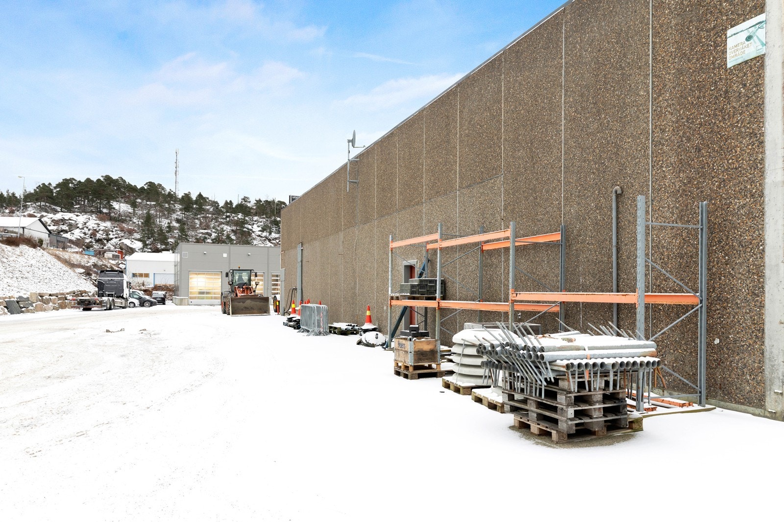 Mulighet for lagringsplass ute. Galleribilde