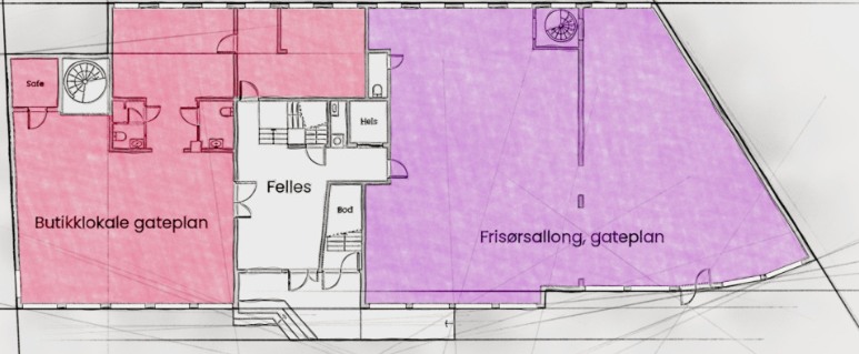 1. etasje Galleribilde
