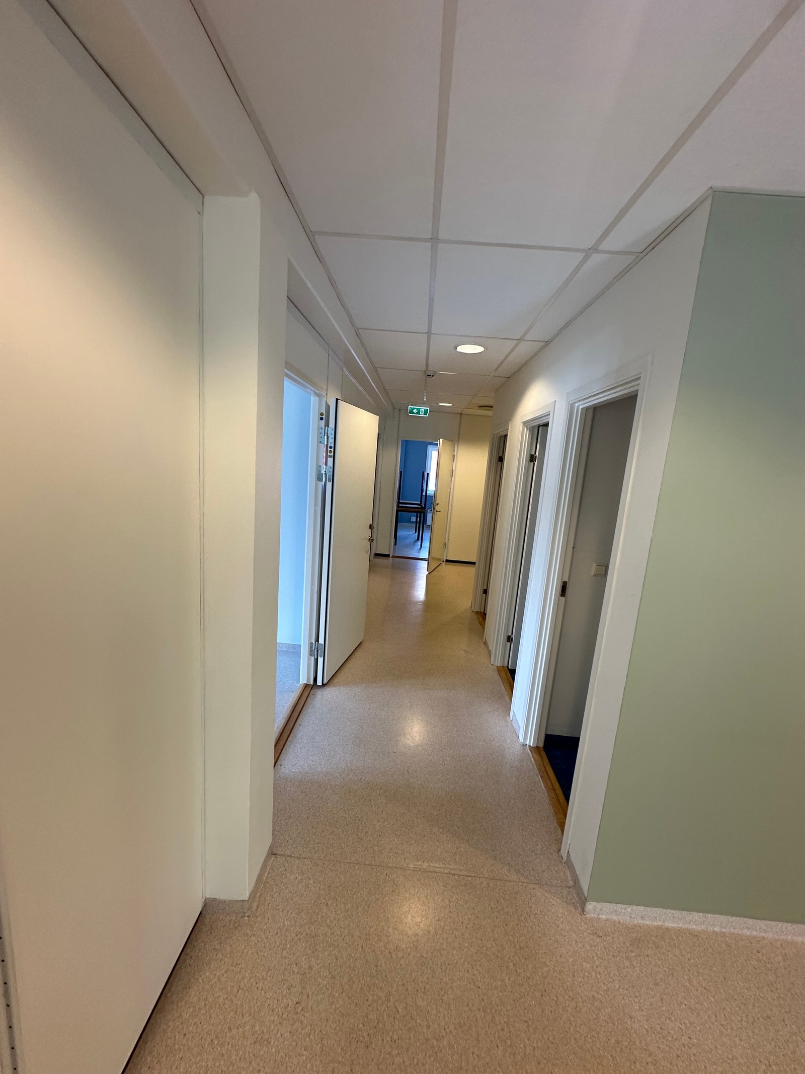 2.etg Korridor Galleribilde