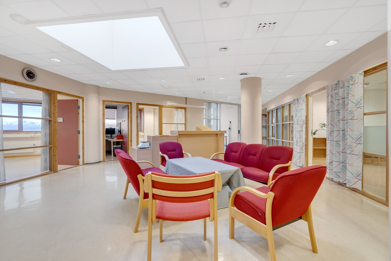 Sosial sone i eksklusive areal. Galleribilde