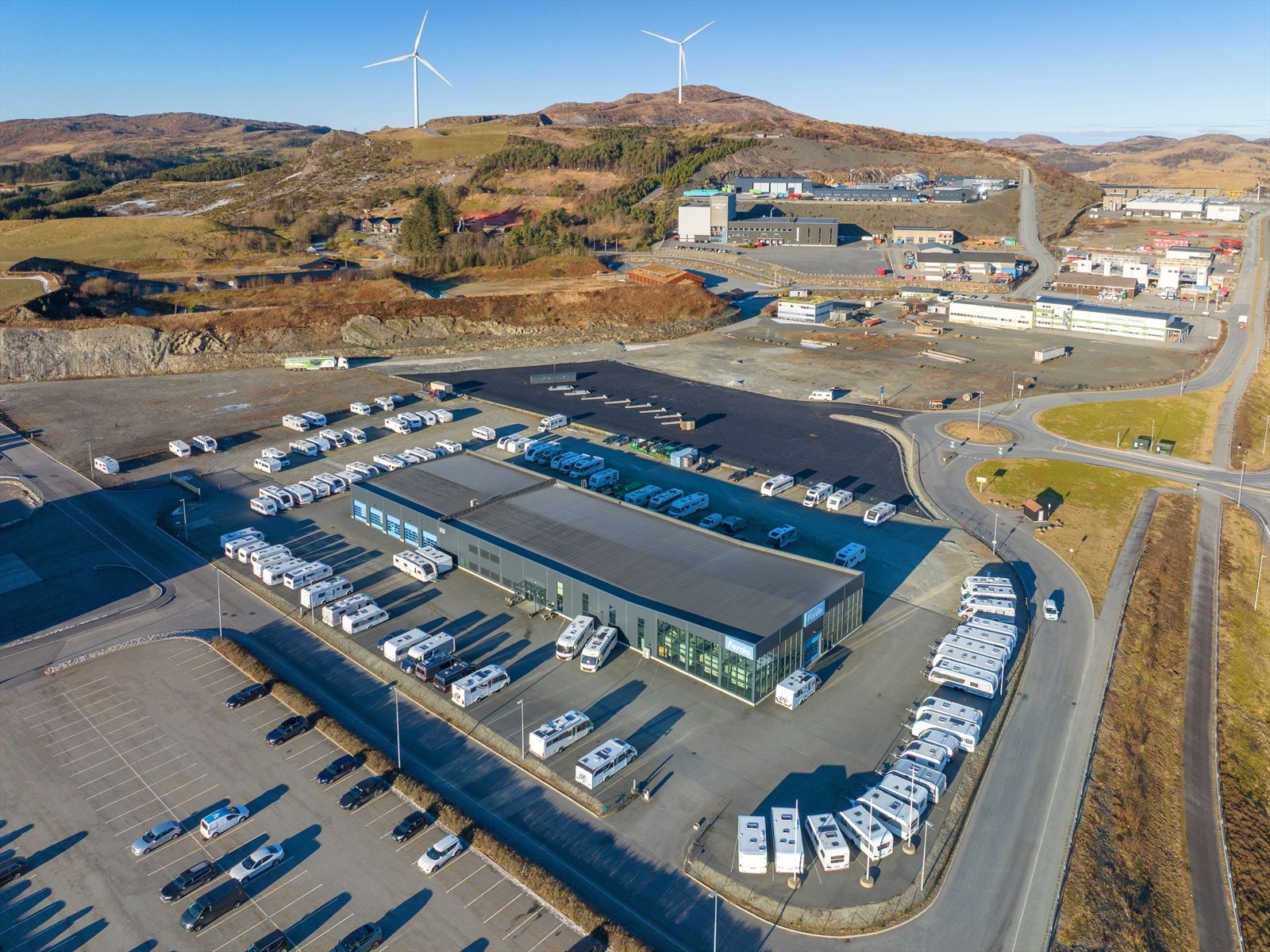 Oversiktsbildet drone 4 Galleribilde