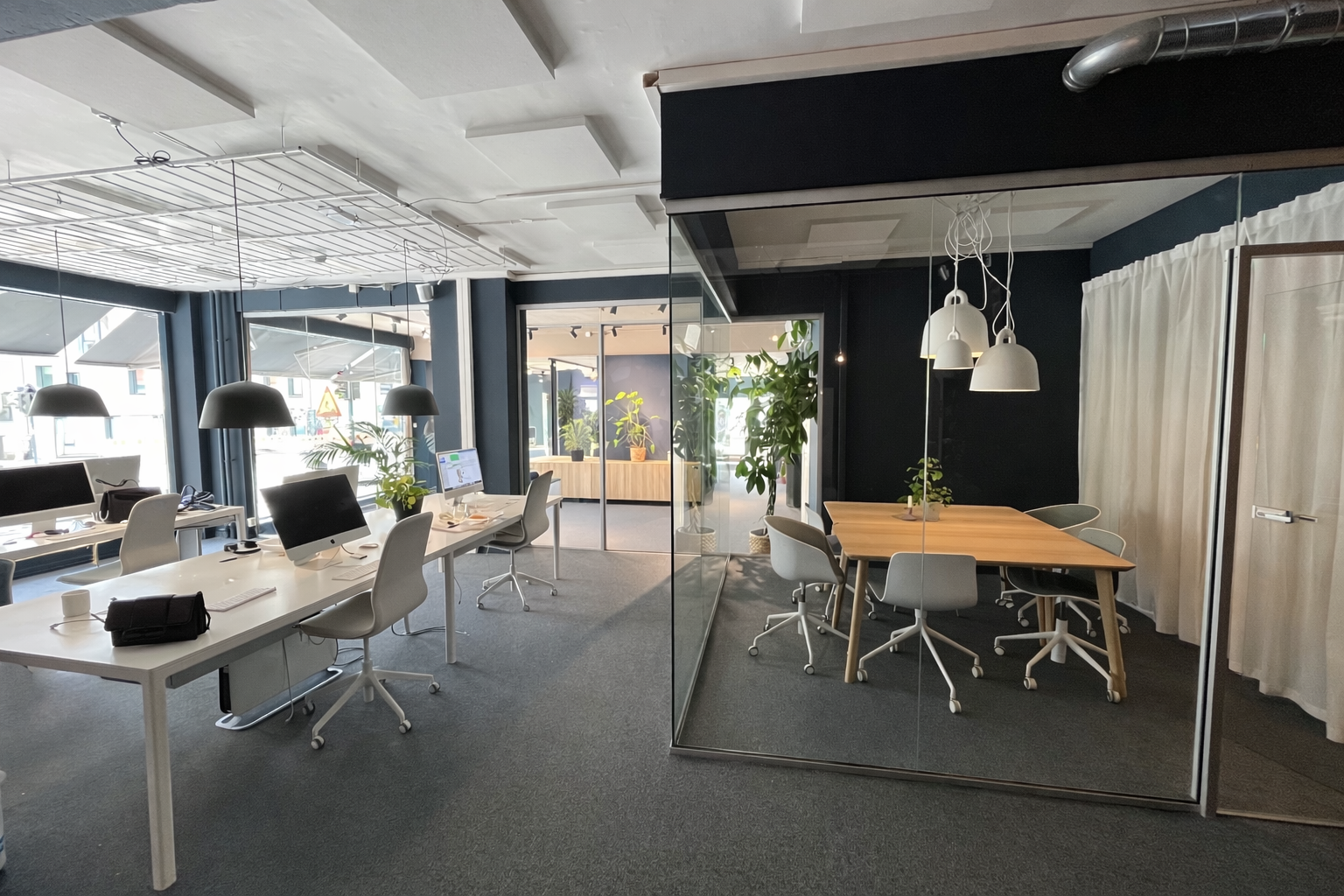 Her fra den innerste delen av lokalet. Lokalet er i dag tømt, og ledig for nye leietakere. Galleribilde