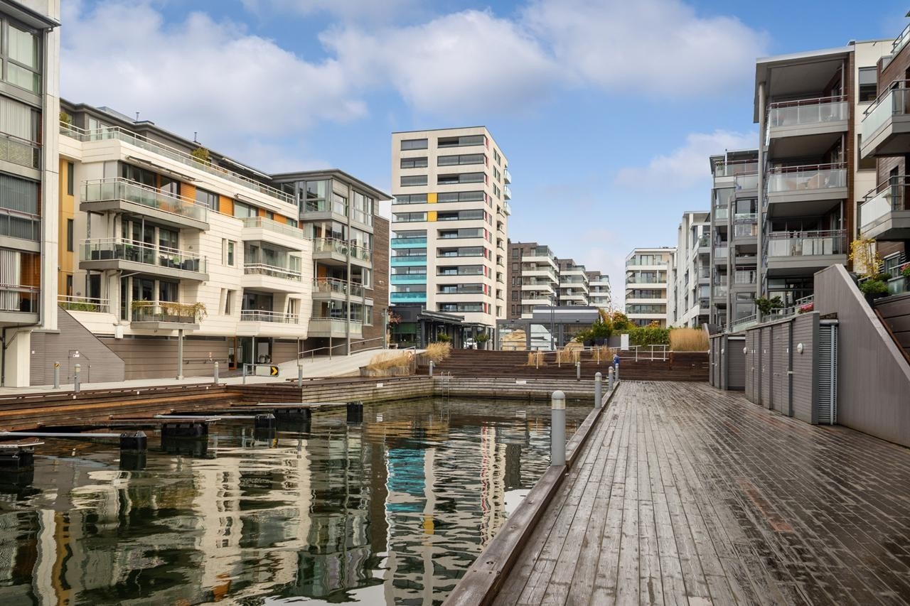 Seksjonen ligger vis a vis Del Mare Galleribilde