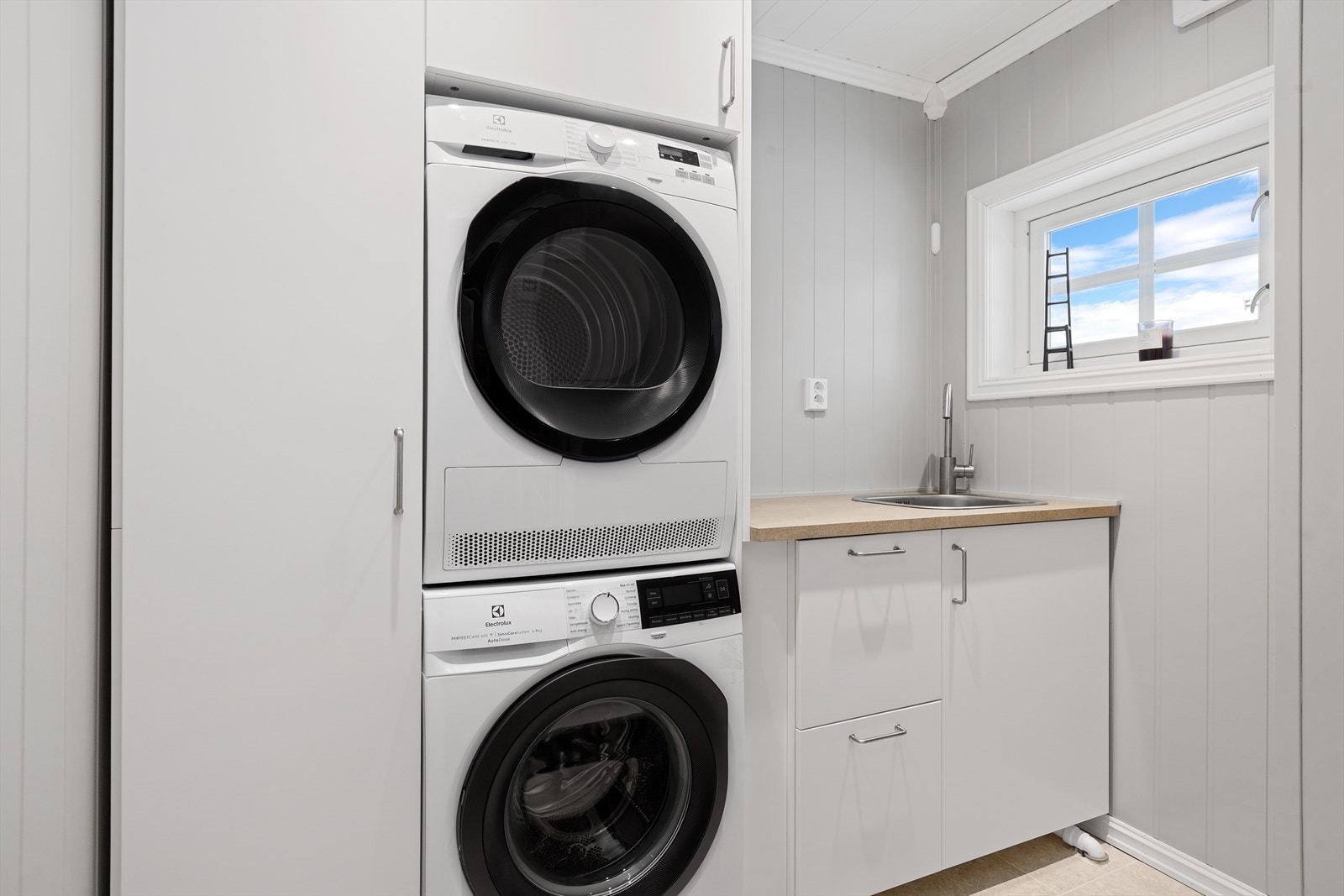 Praktisk vaskerom fra 2025. Galleribilde
