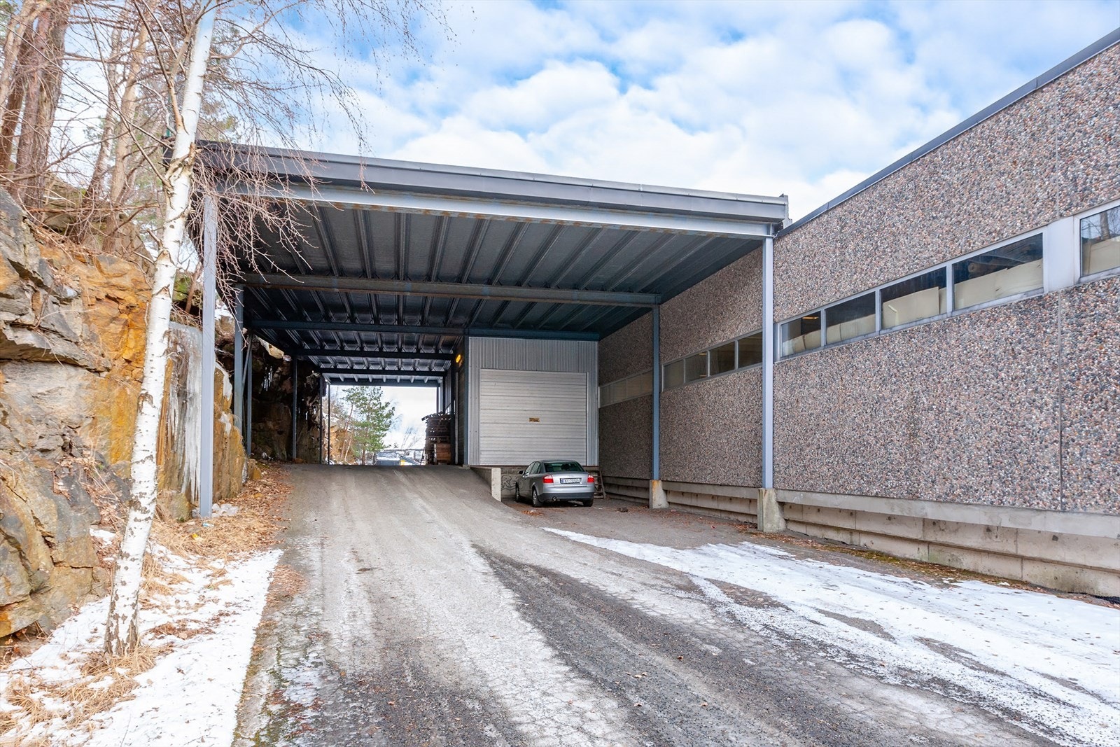 Lasting og lossing er lite påvirket av vær og vind Galleribilde