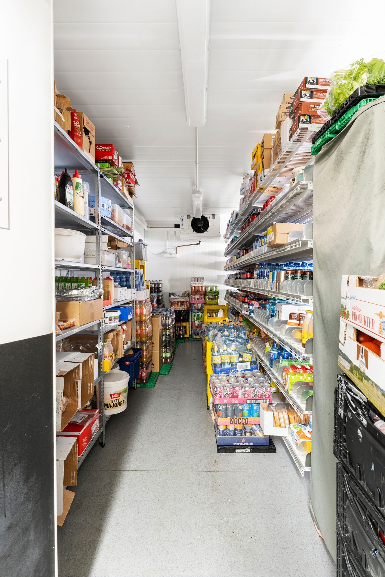 Kjølerom. Galleribilde