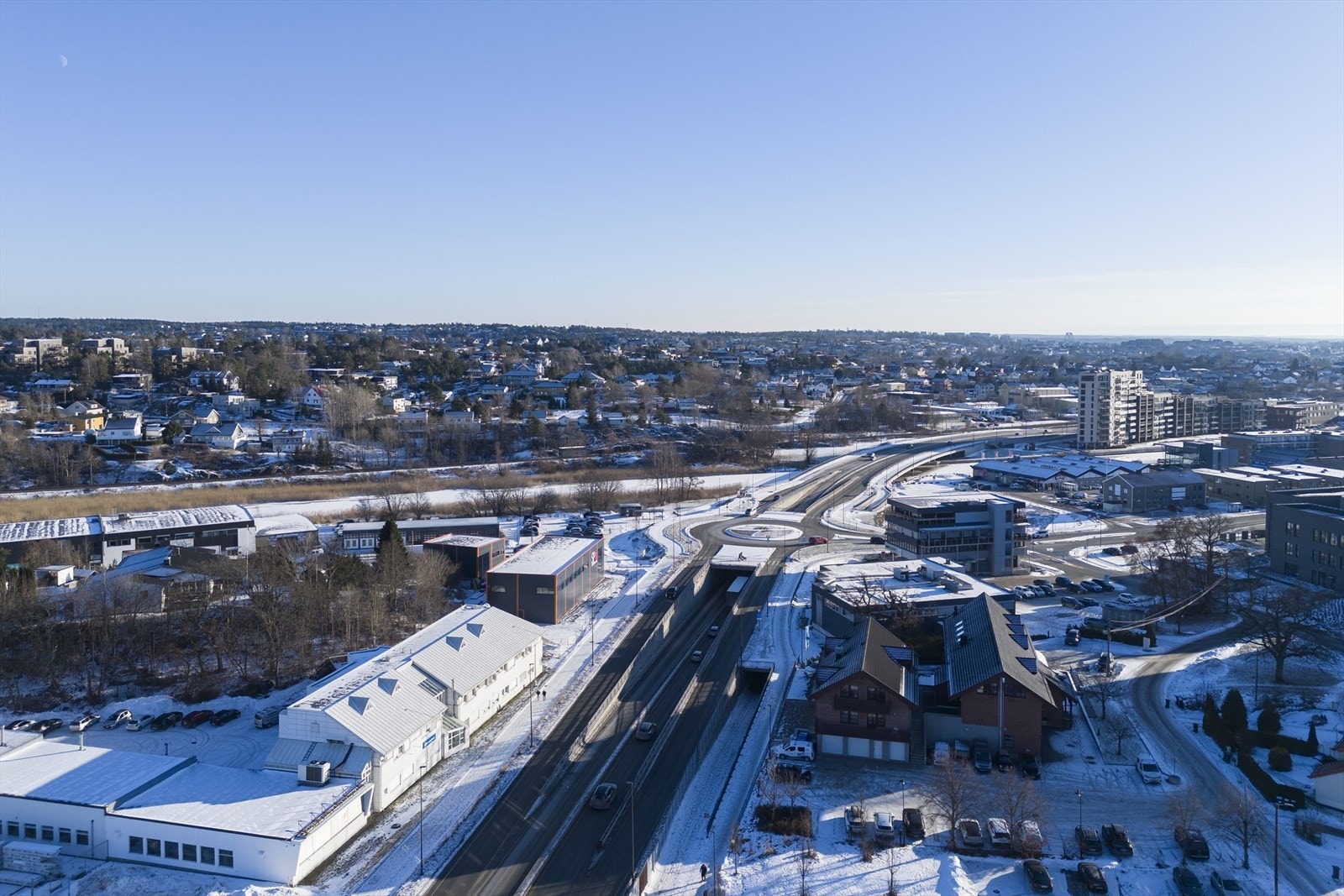 P7 mot Sentrum Galleribilde