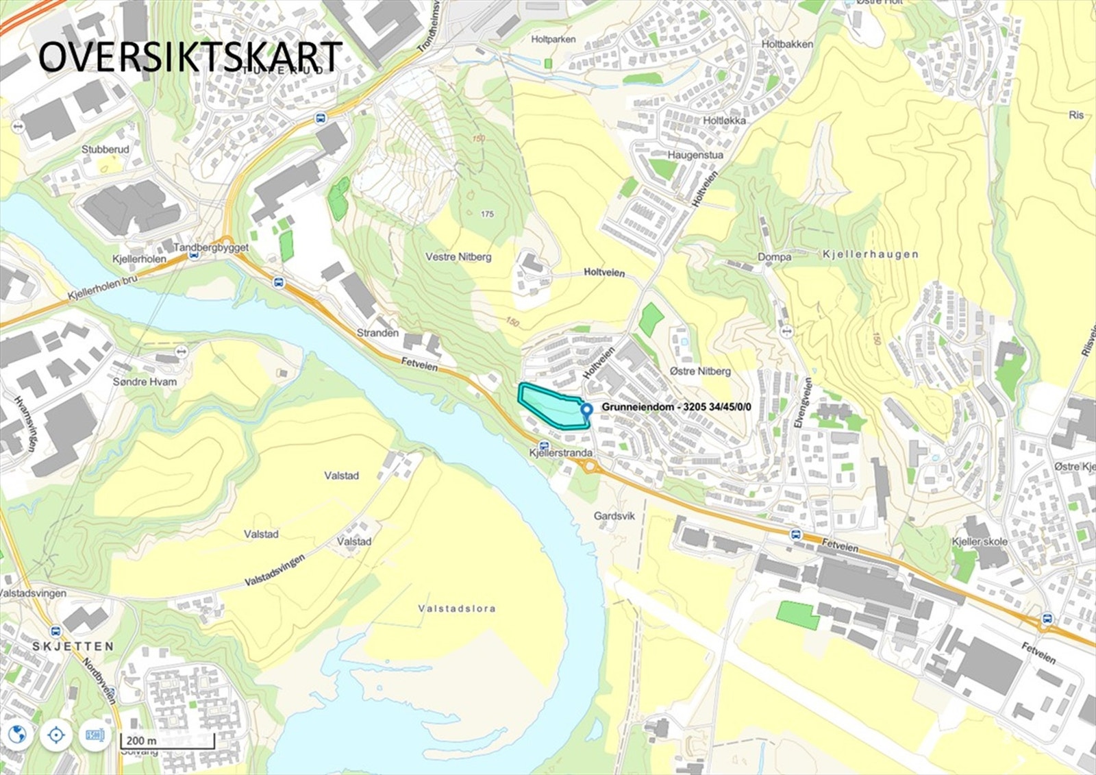 Sentralt beliggende på Kjeller - ca. 4-5 min. til Lillestrøm sentrum (m/bil) og ca. 5 min til avkjøring E6 (Hvam-krysset). Galleribilde