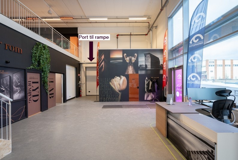 Resepsjon/inngangsparti Galleribilde
