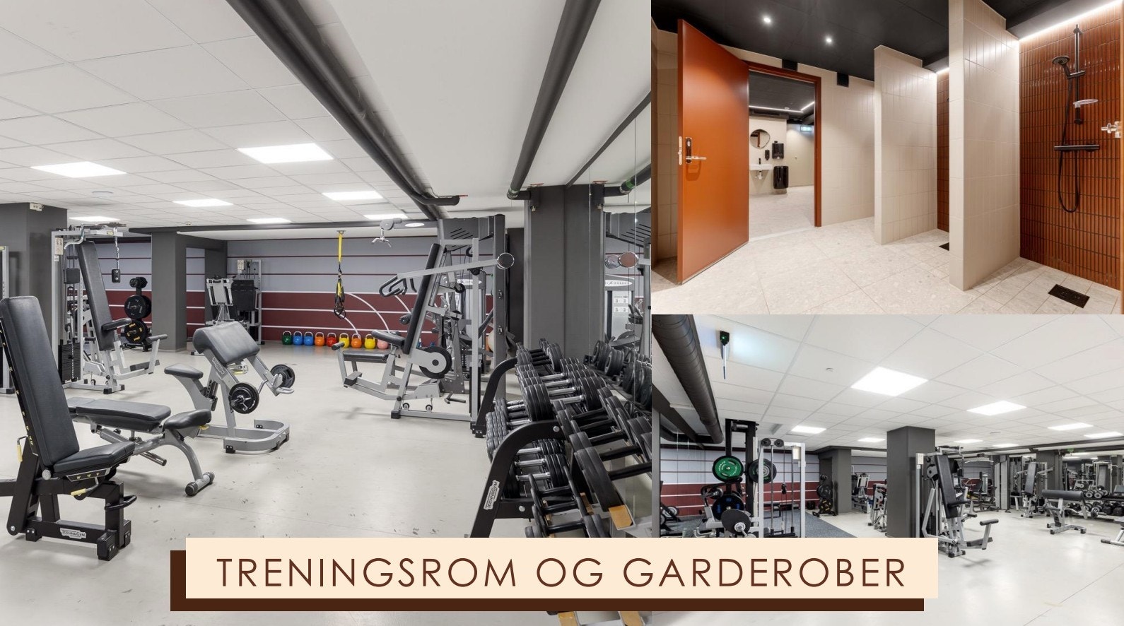 Eget treningsrom i eiendommen Galleribilde