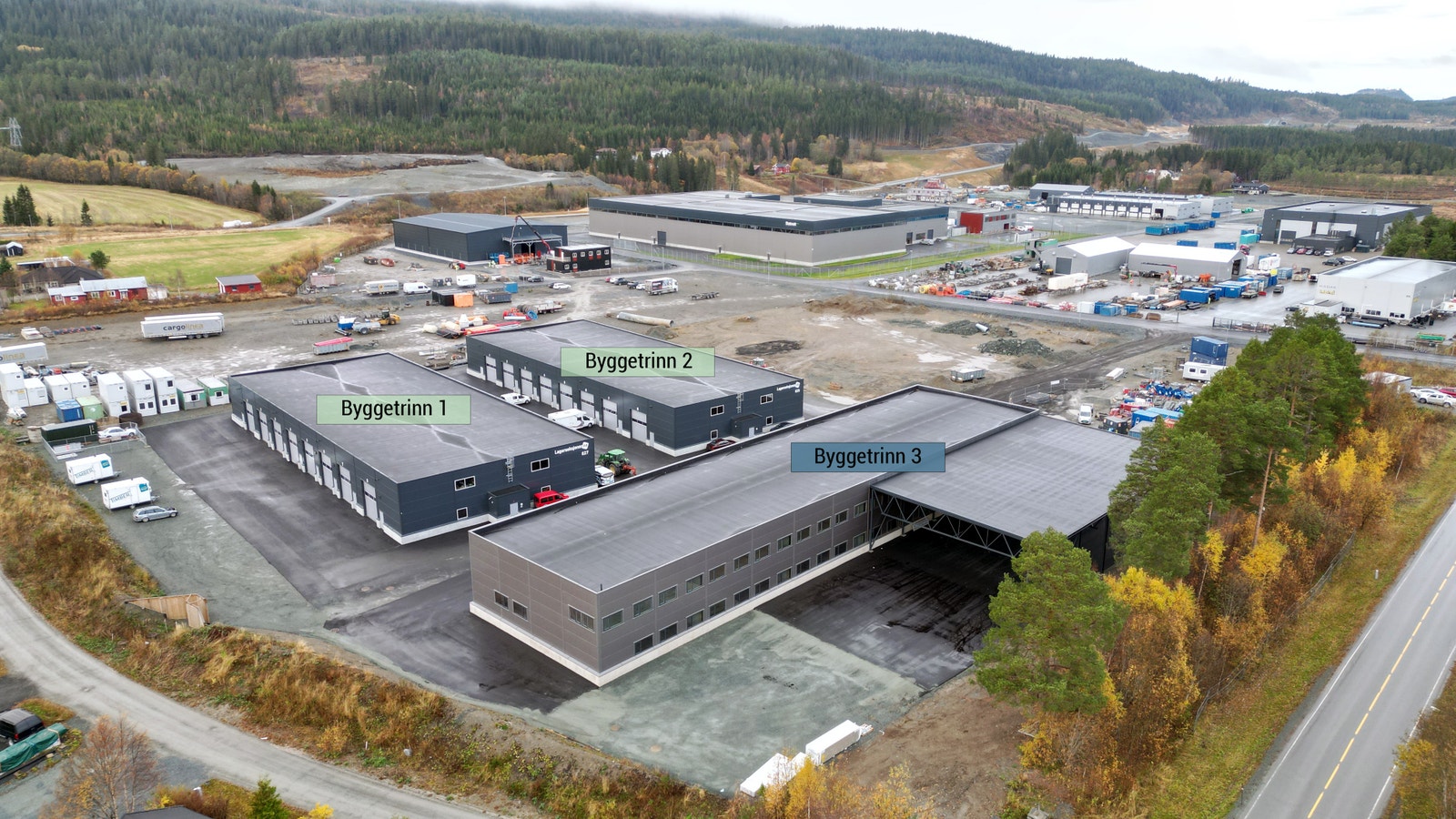 Byggetrinn 3 | Mot nordvest med trinnbeskrivelse Galleribilde