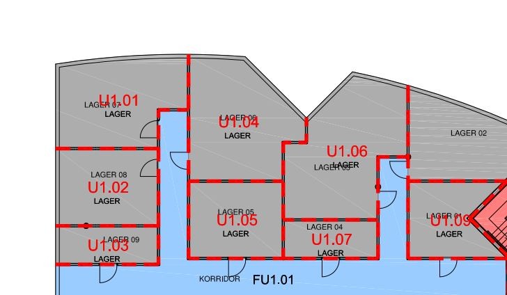 Lager U1.01 og U1.09 Galleribilde
