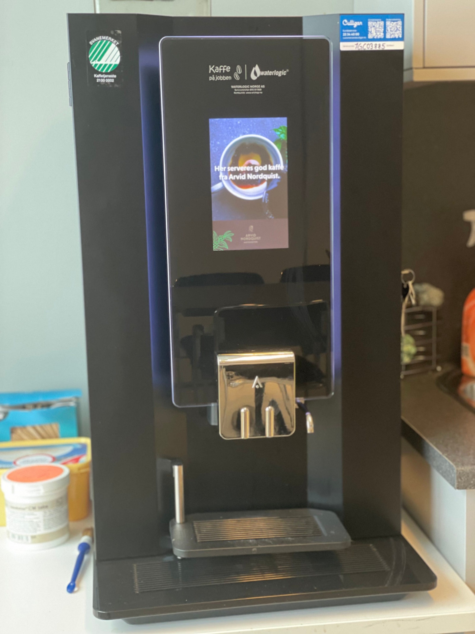 Kaffe inkludert i leien Galleribilde