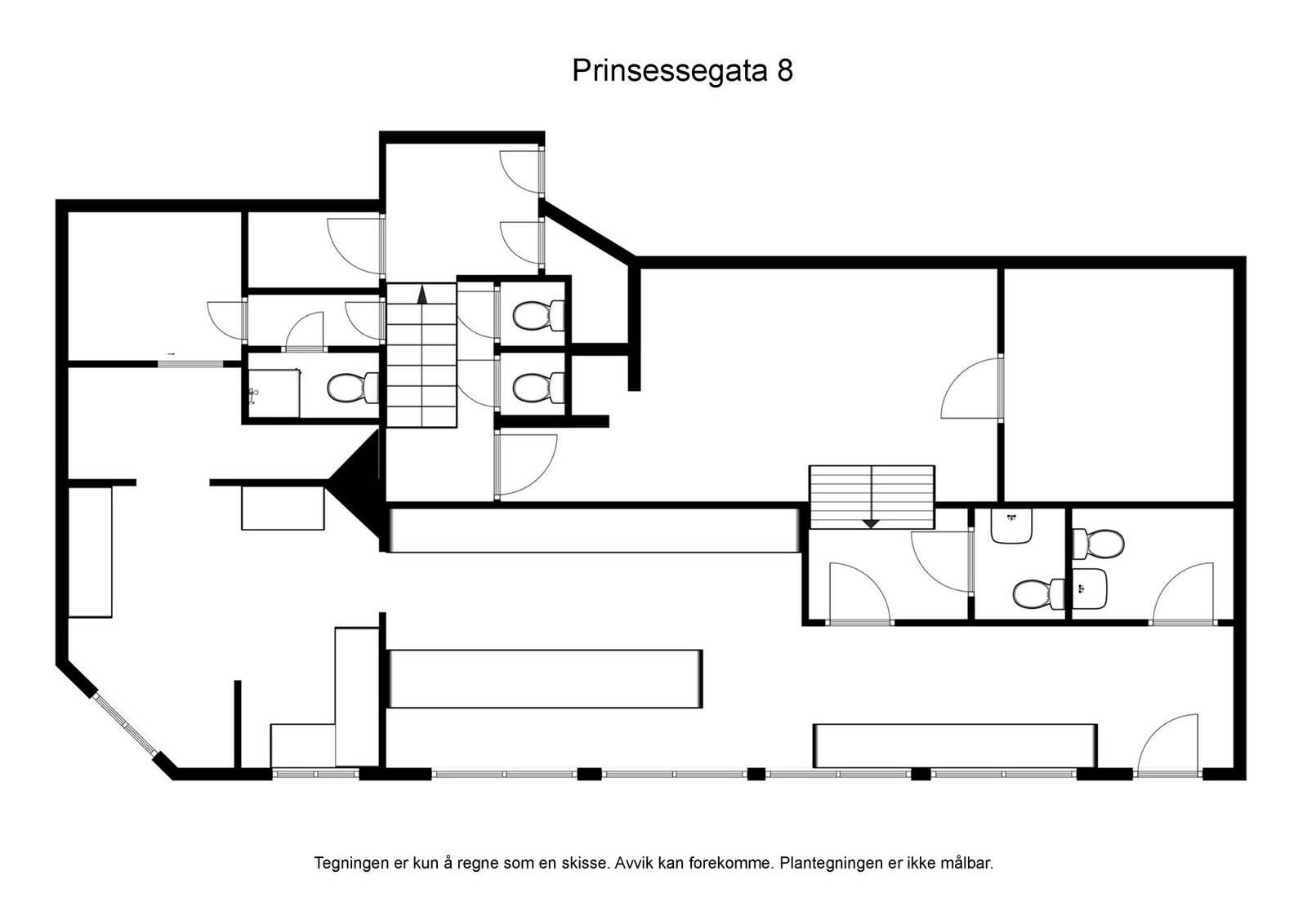 Plantegning over seksjonen Galleribilde