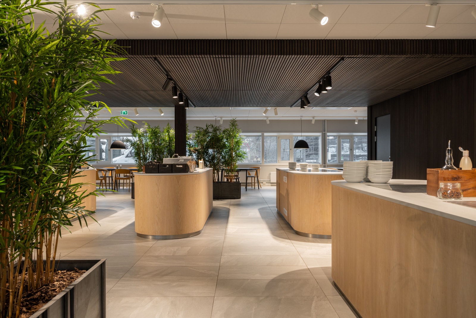 Byggets bedriftsrestaurant Galleribilde