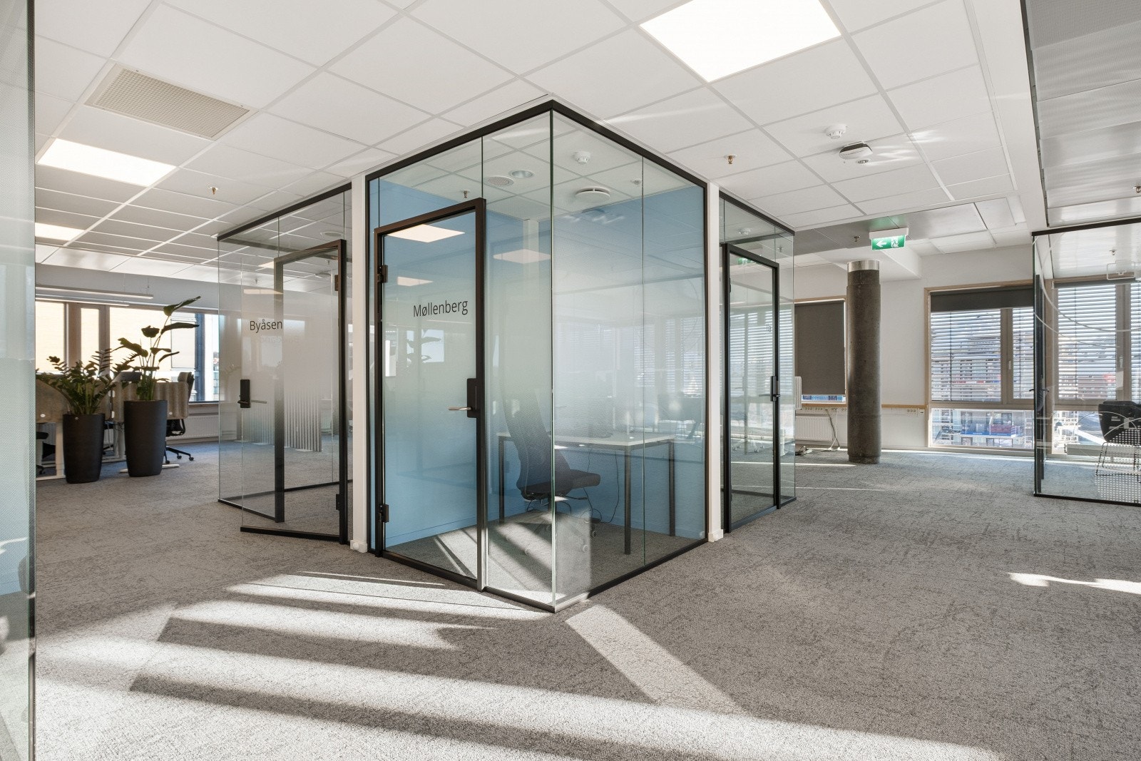 Innglasset stillerom Galleribilde