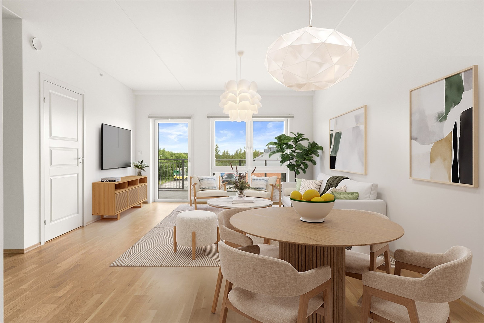 Eiendomsmegler Krogsveen avd. Årnes har gleden av å presentere Grensevegen 13! Bildet er digitalt stylet og ment å gi et innblikk i hvordan boligen kan innredes. Galleribilde