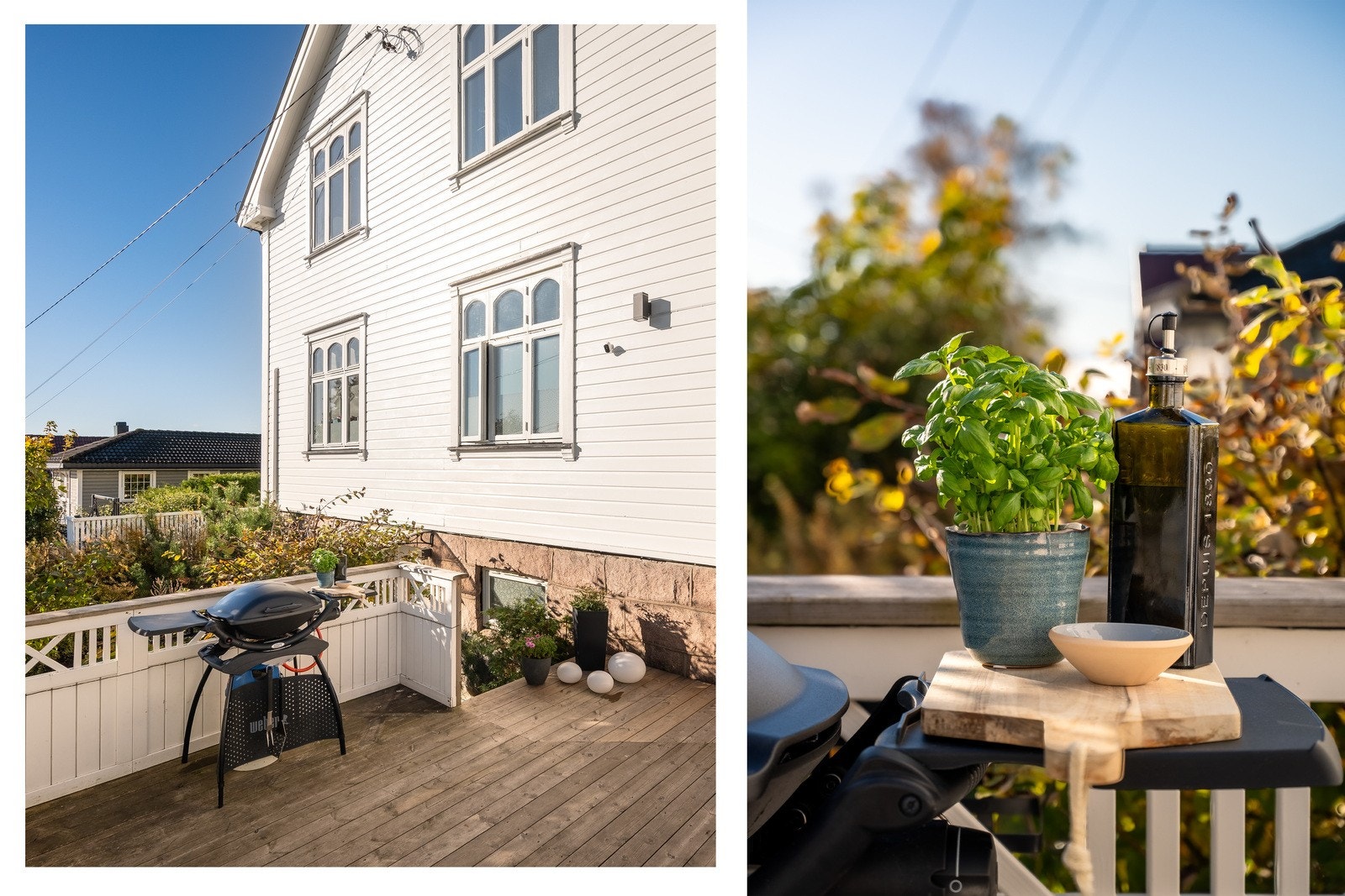 Den romslige terrassen er et fint supplement til boligen. Galleribilde